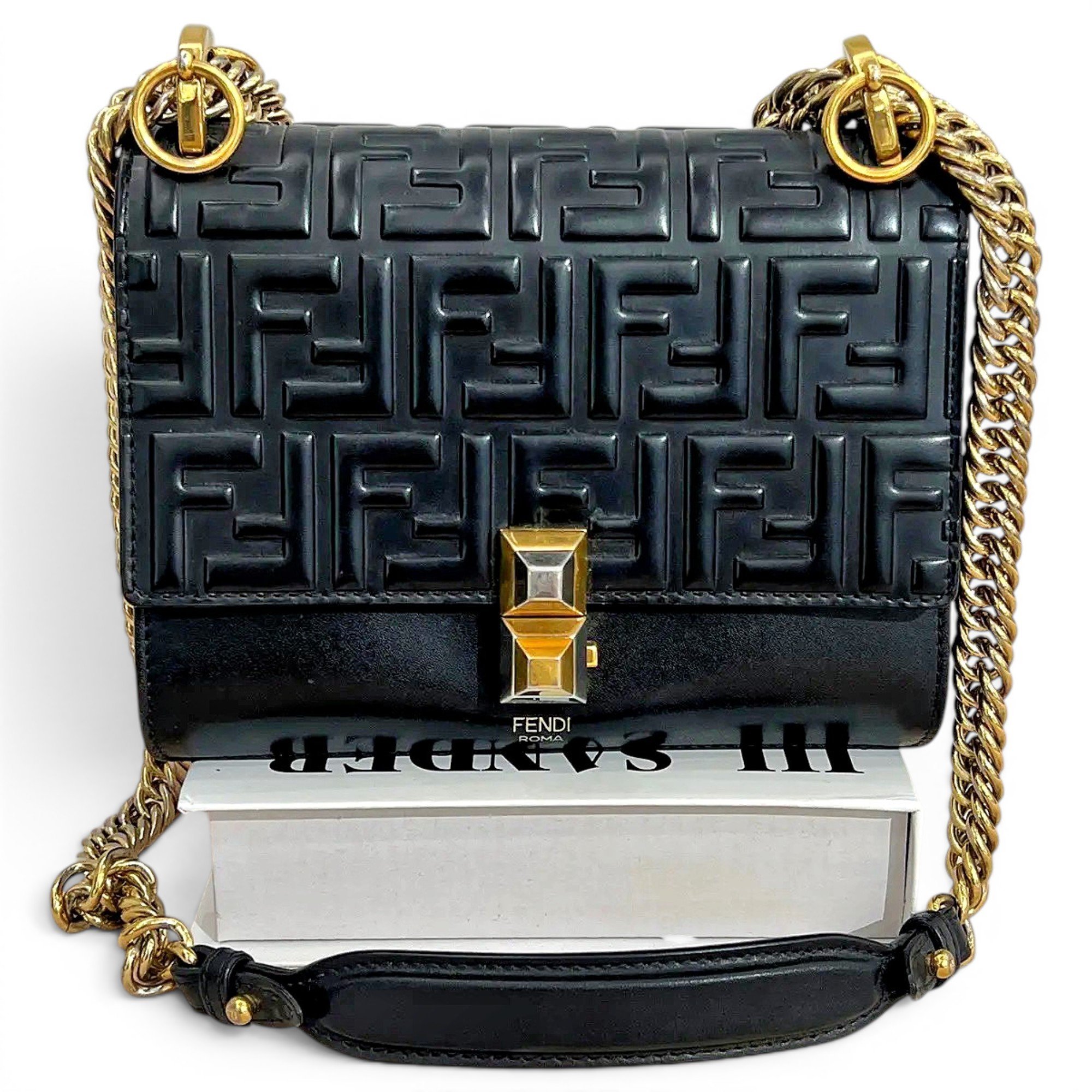 Kan I leather handbag