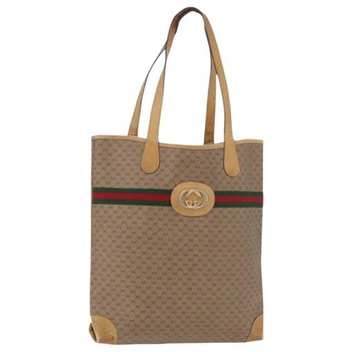 Leather tote