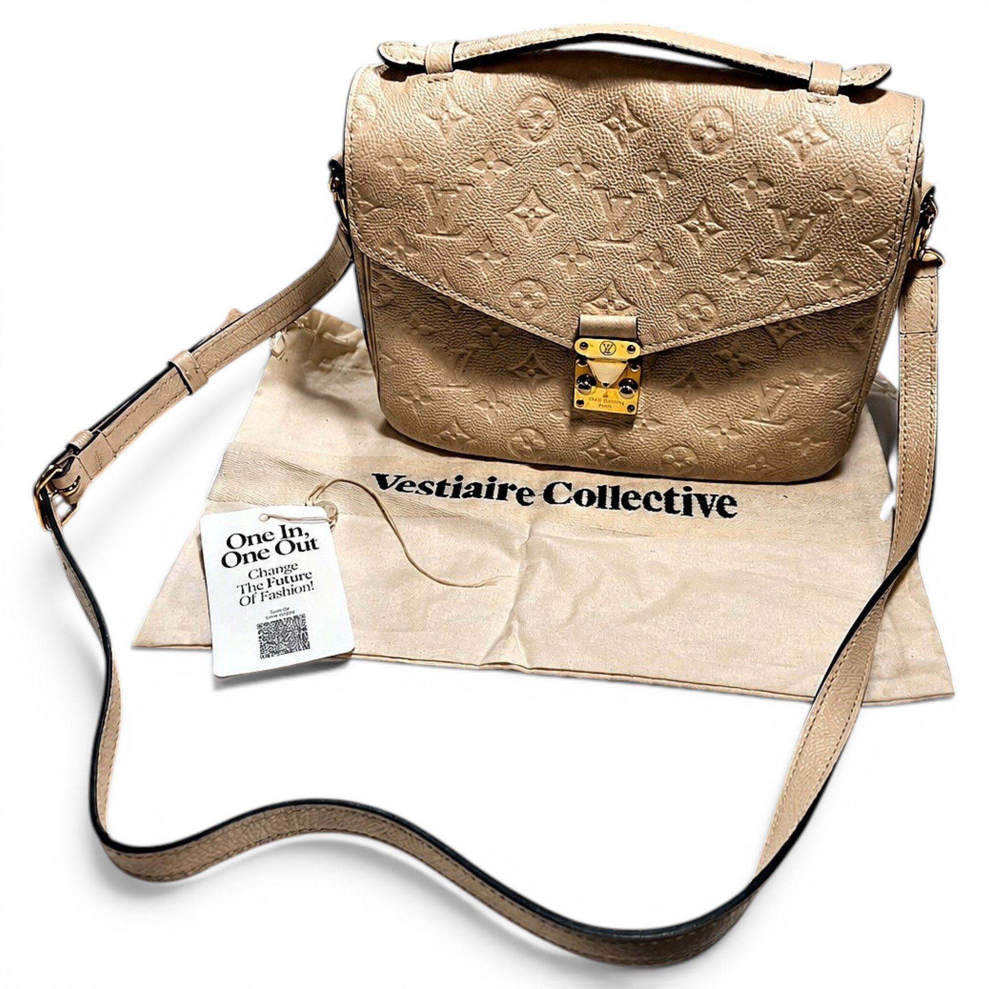 Metis leather crossbody bag