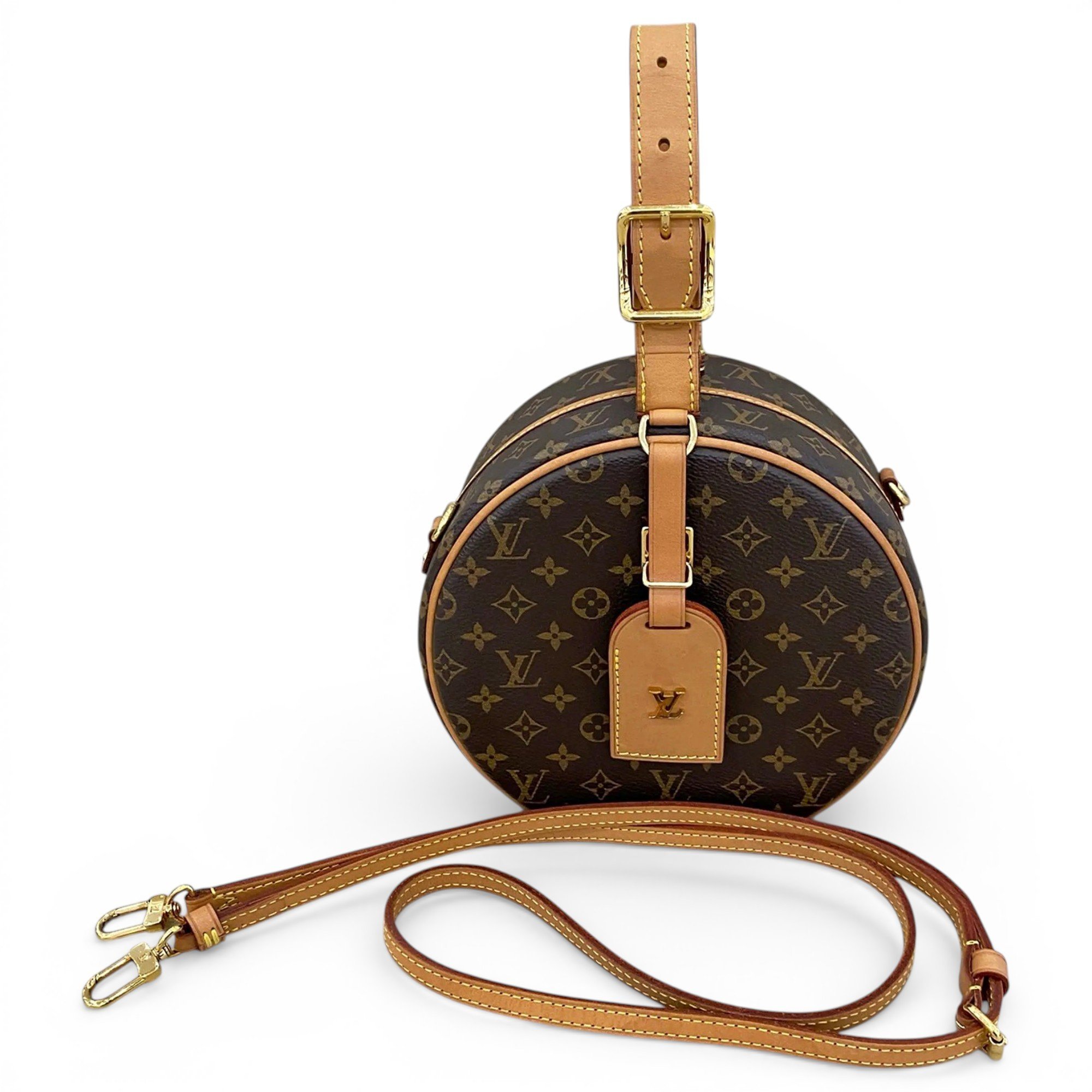 Petite Boîte Chapeau vinyl handbag