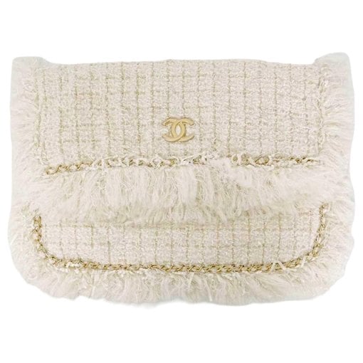 Timeless/Classique tweed clutch bag