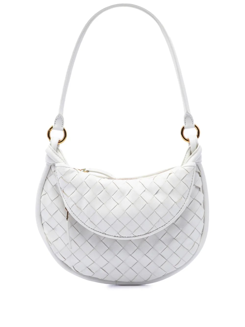 2012-2026 Small Nappa Intrecciato Gemelli hobo bag