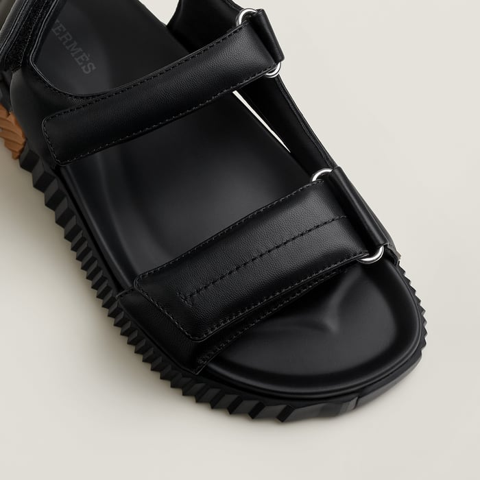 Noir Junior Sandal