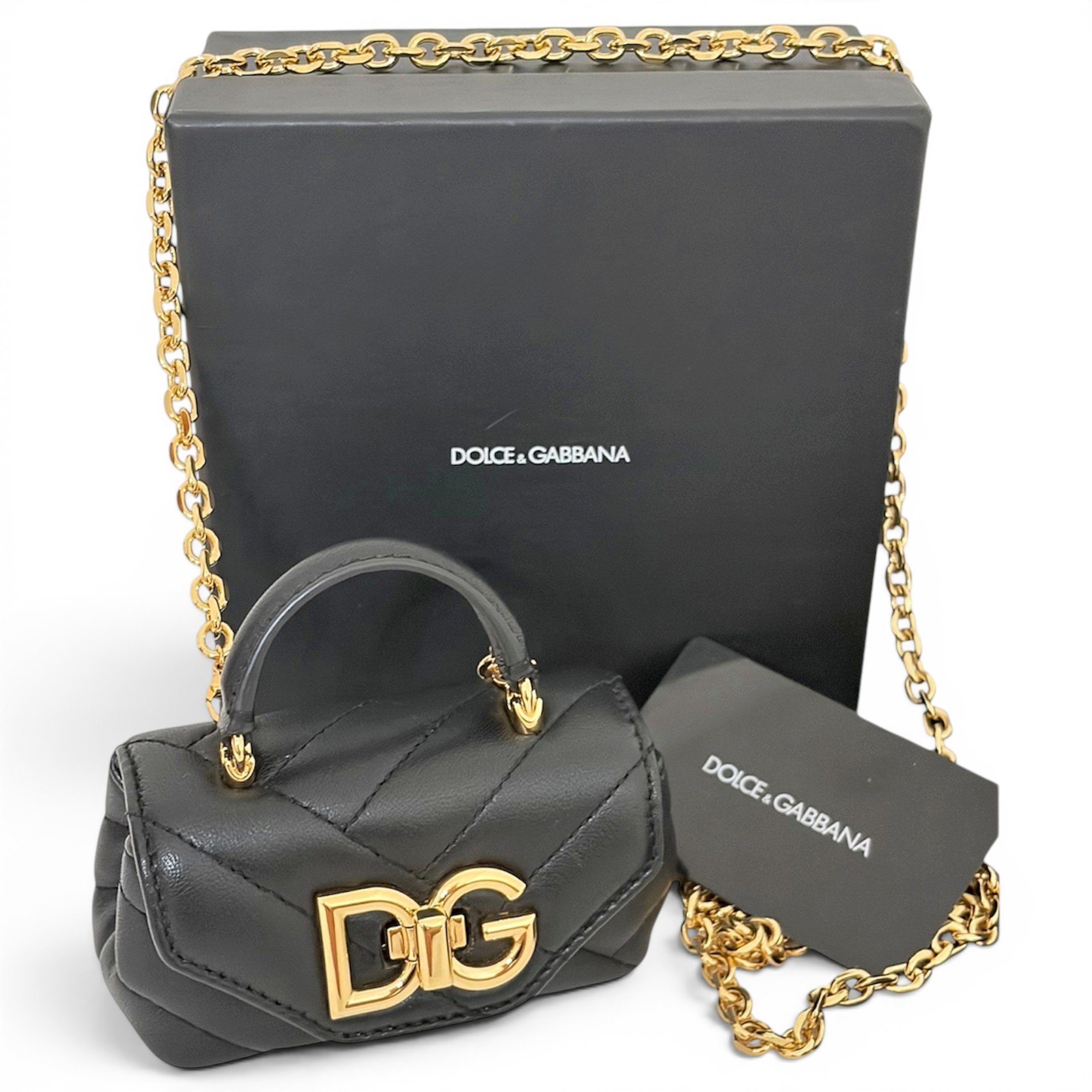 Dolce & Gabbana Sicily leather crossbody bag