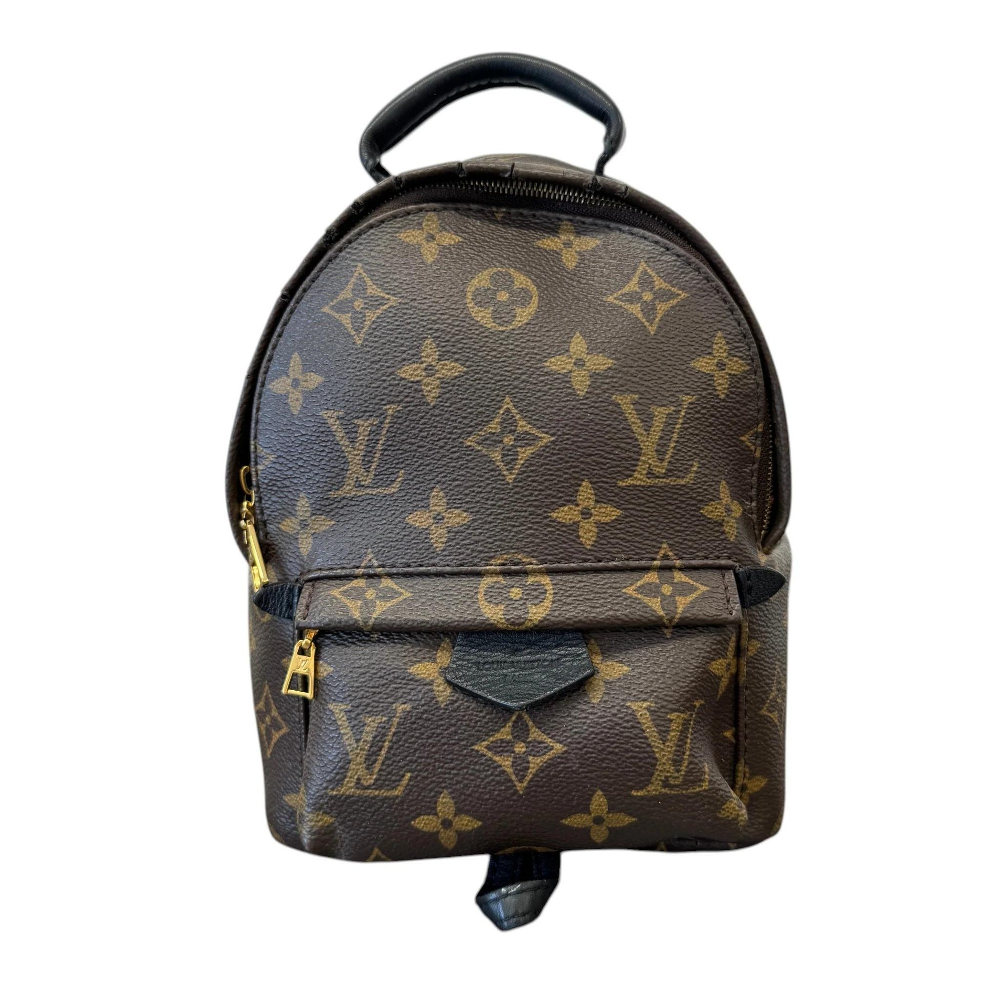 Leather backpack
