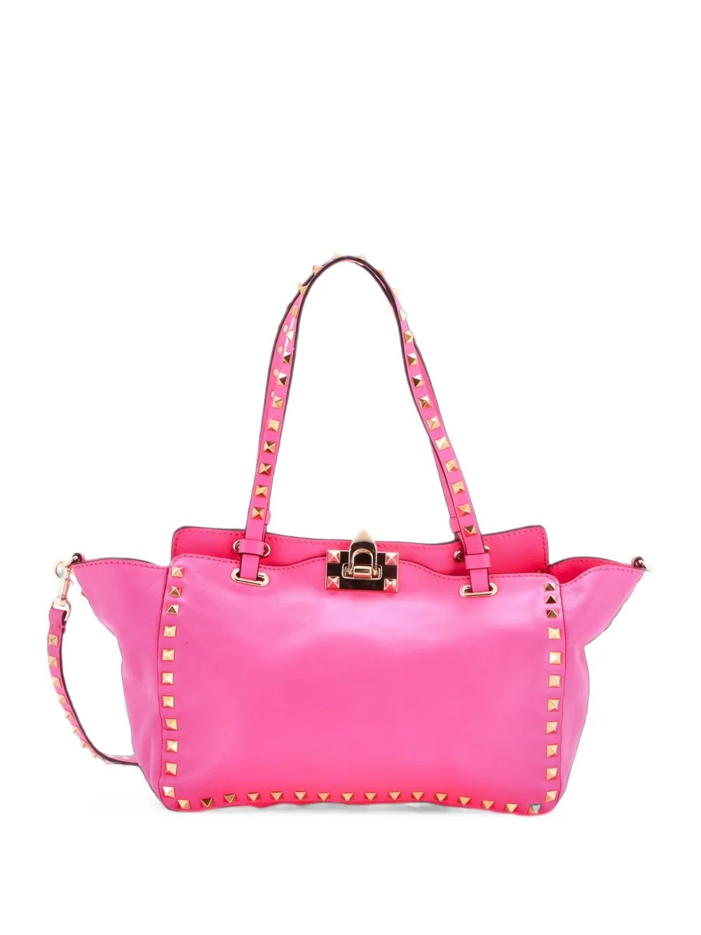 Rockstud Soft Leather Small tote bag