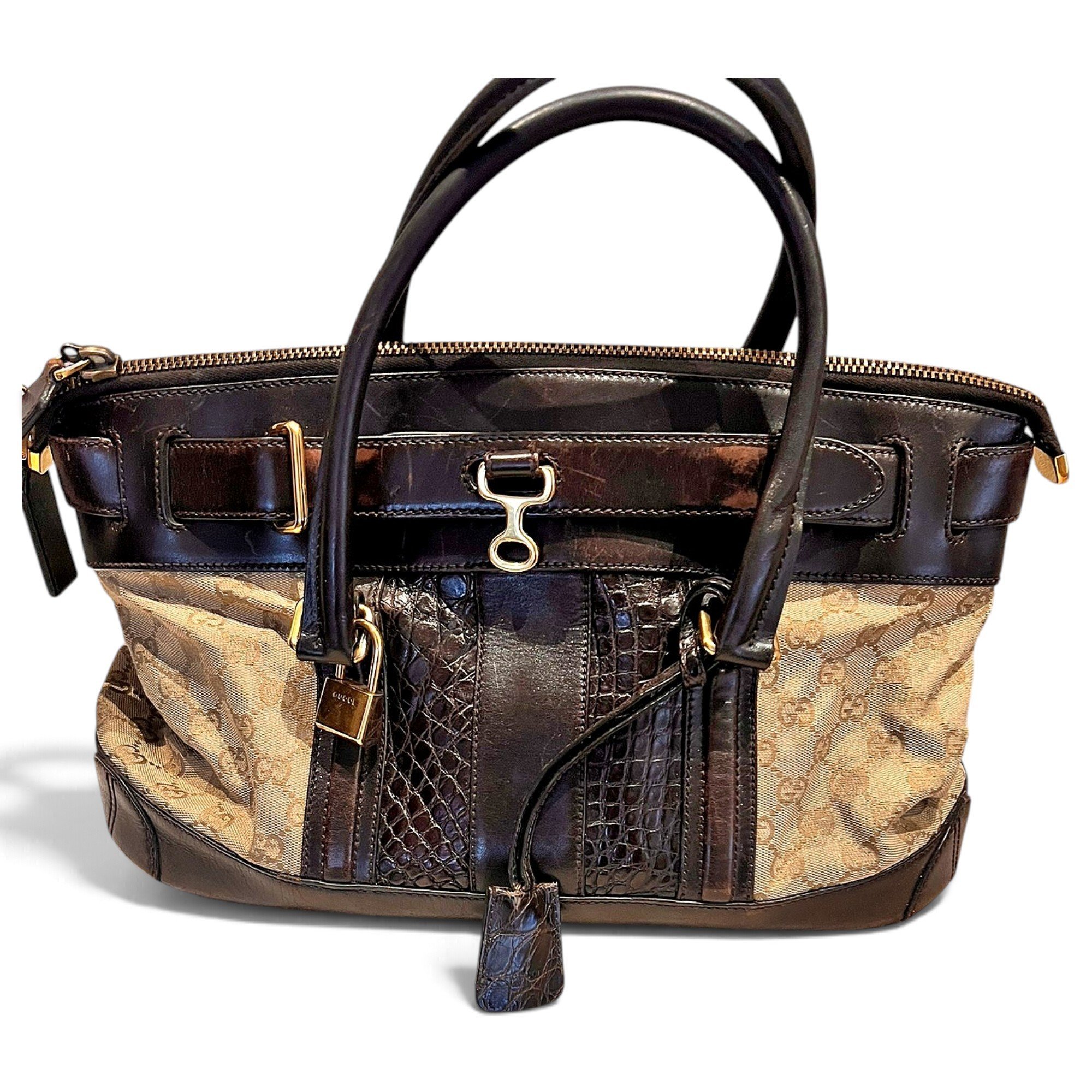Leather handbag