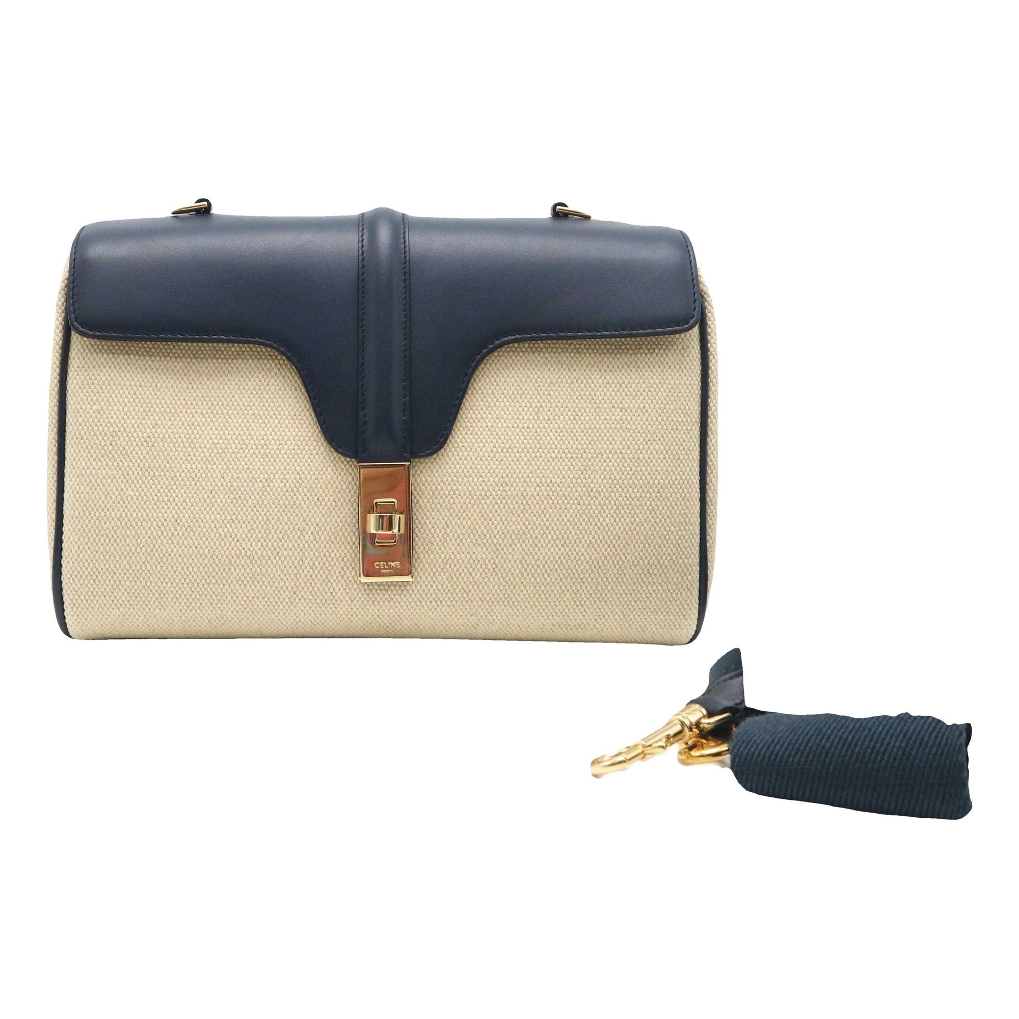 Sac 16 leather handbag