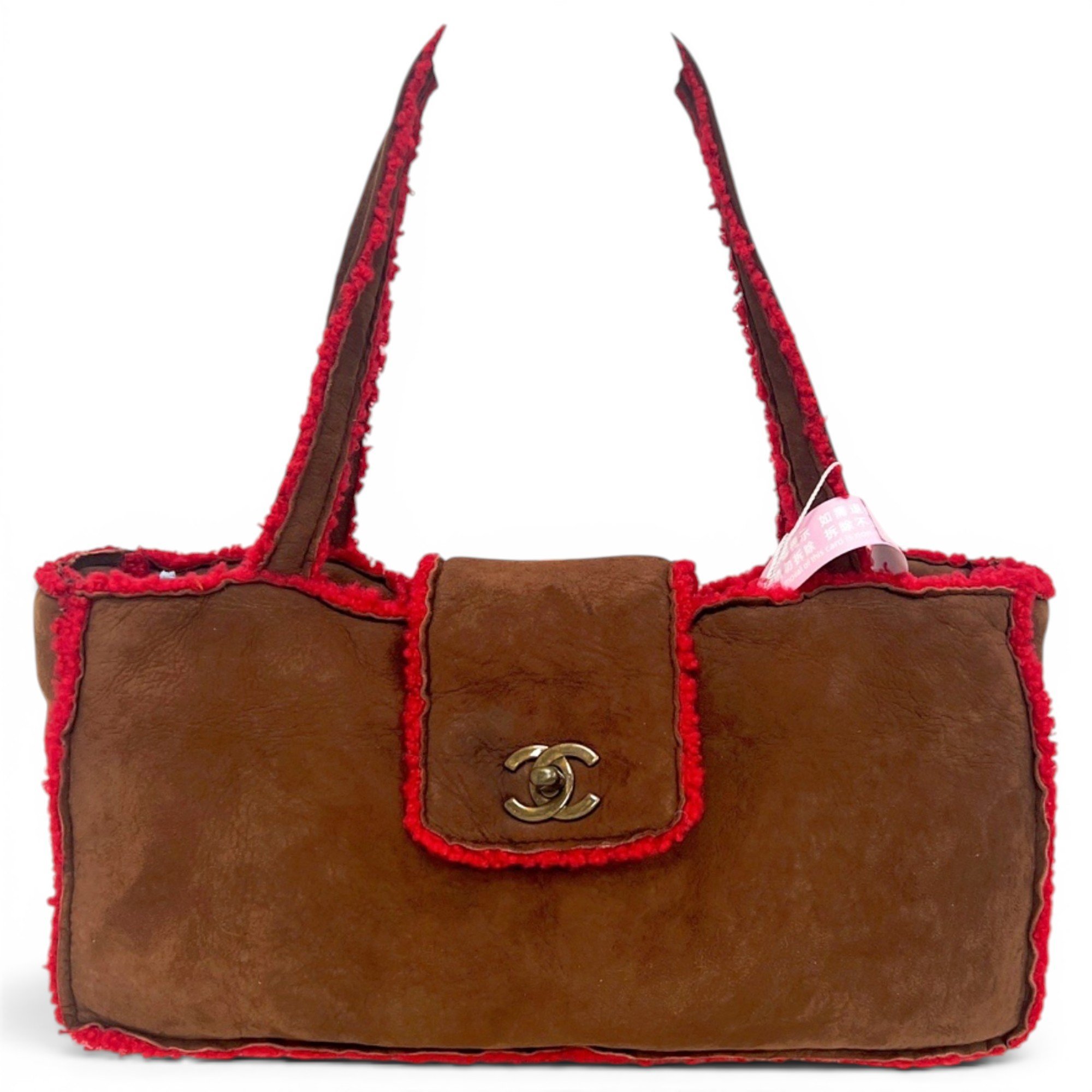 Velvet handbag