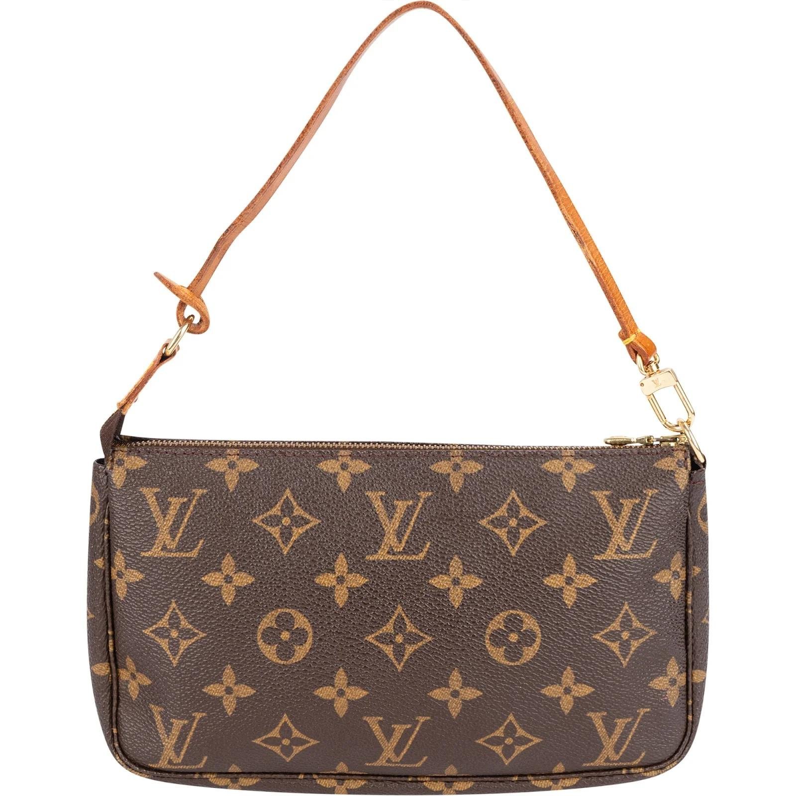 Pochette Accessoire leather handbag