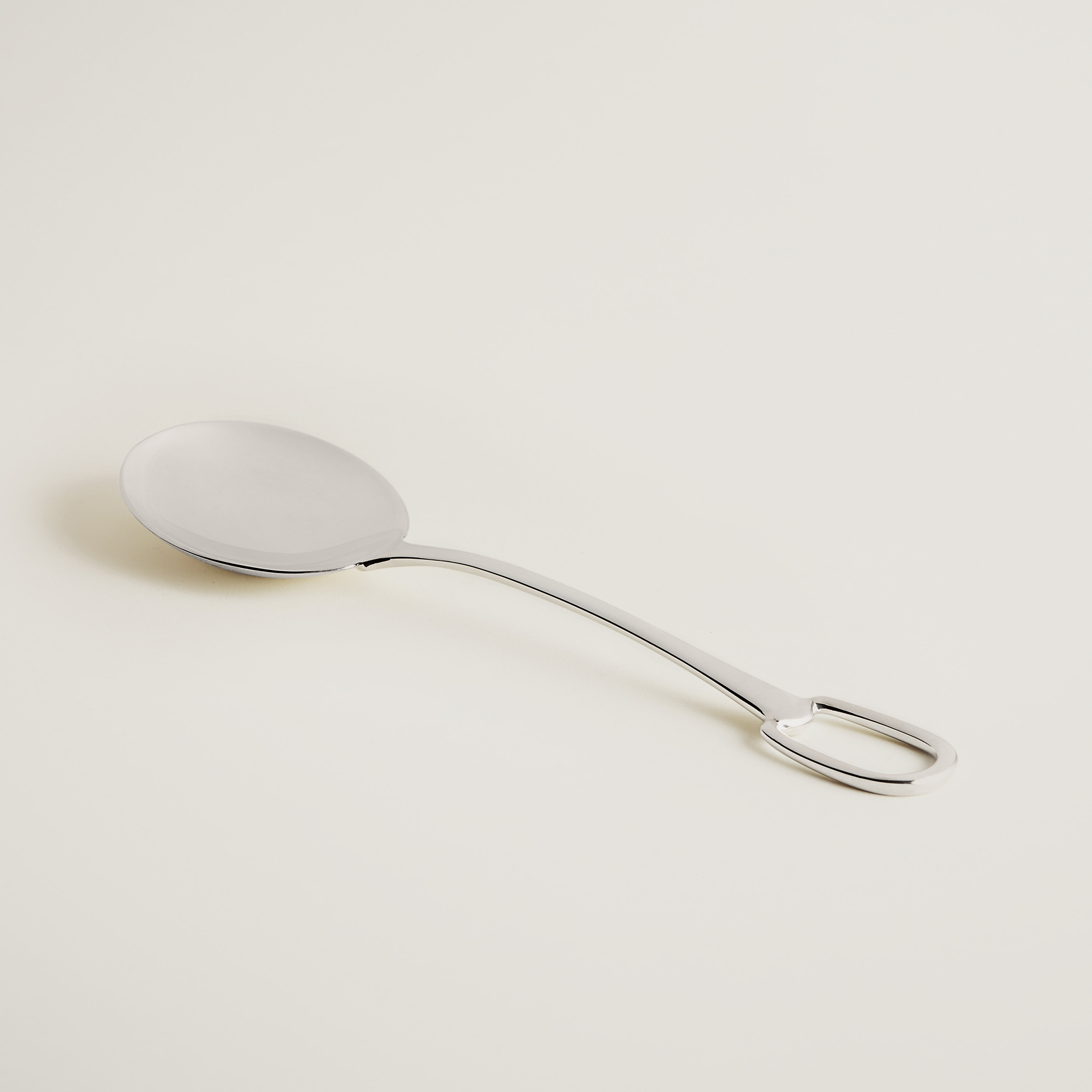 Attelage Silver Salad Serving Spoon