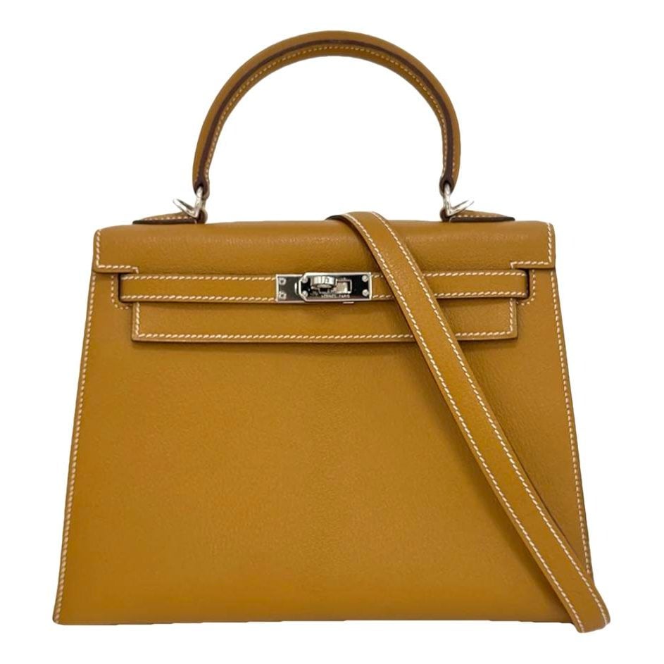 Kelly 25 leather handbag
