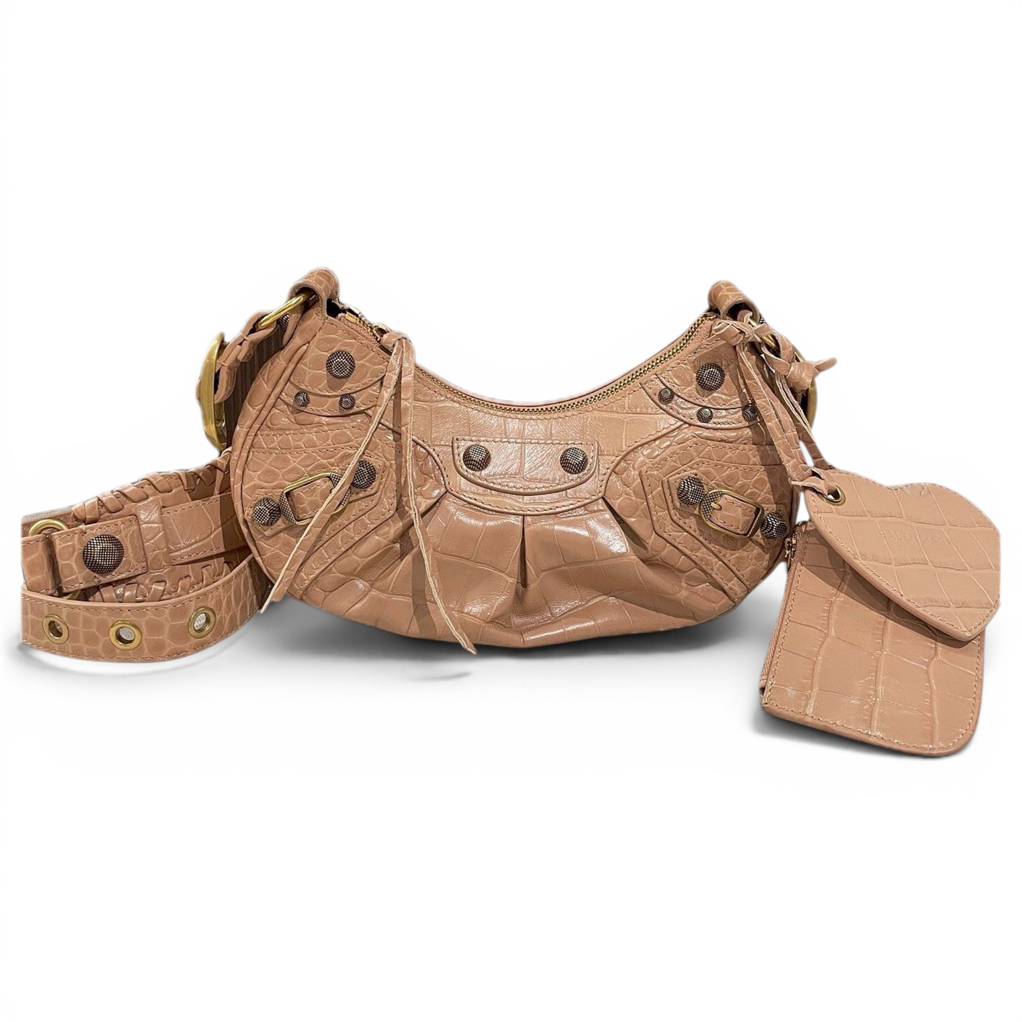 Le Cagole leather handbag