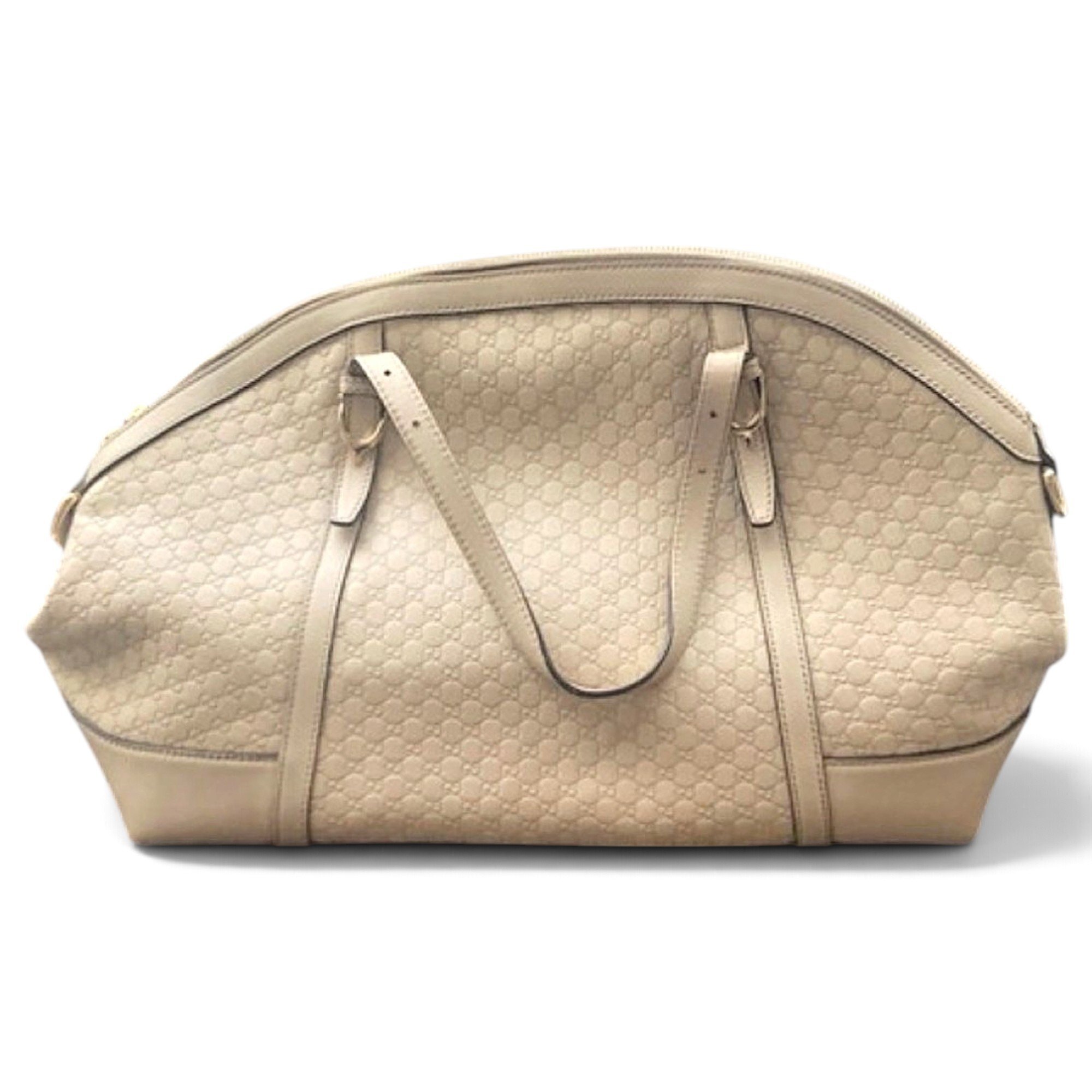 Dôme leather handbag