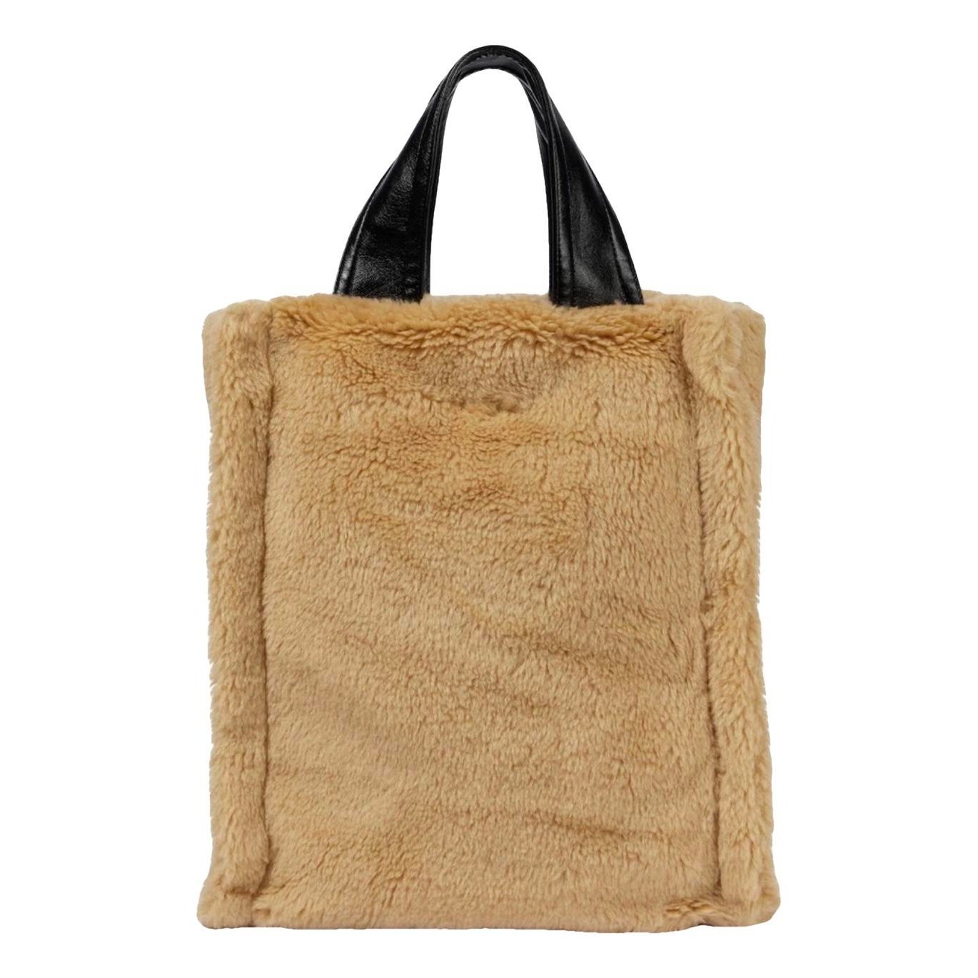 Stand studio Faux fur tote