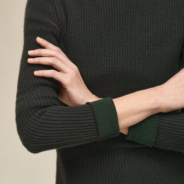 Vert Anglais Long-sleeve Sweater