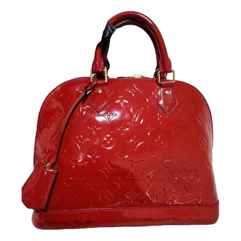 Alma patent leather handbag
