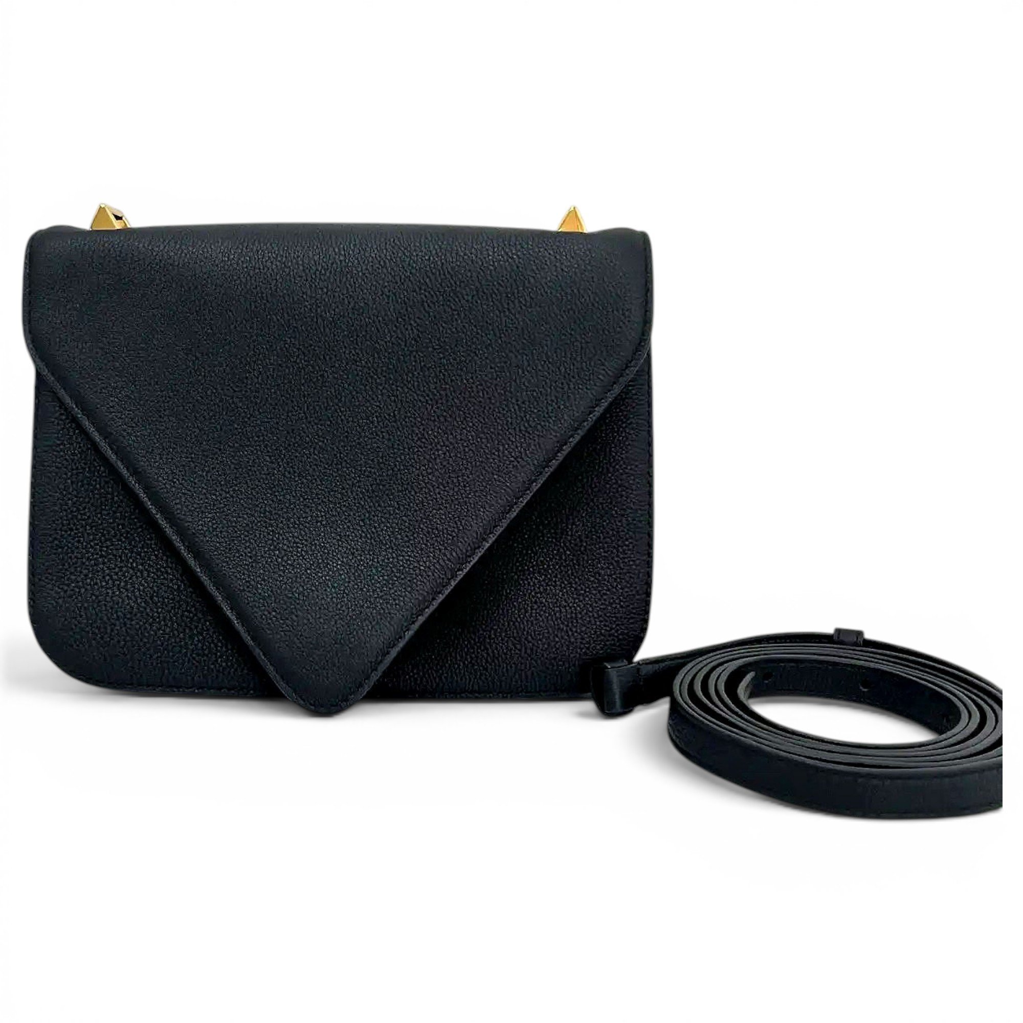 Mount leather crossbody bag