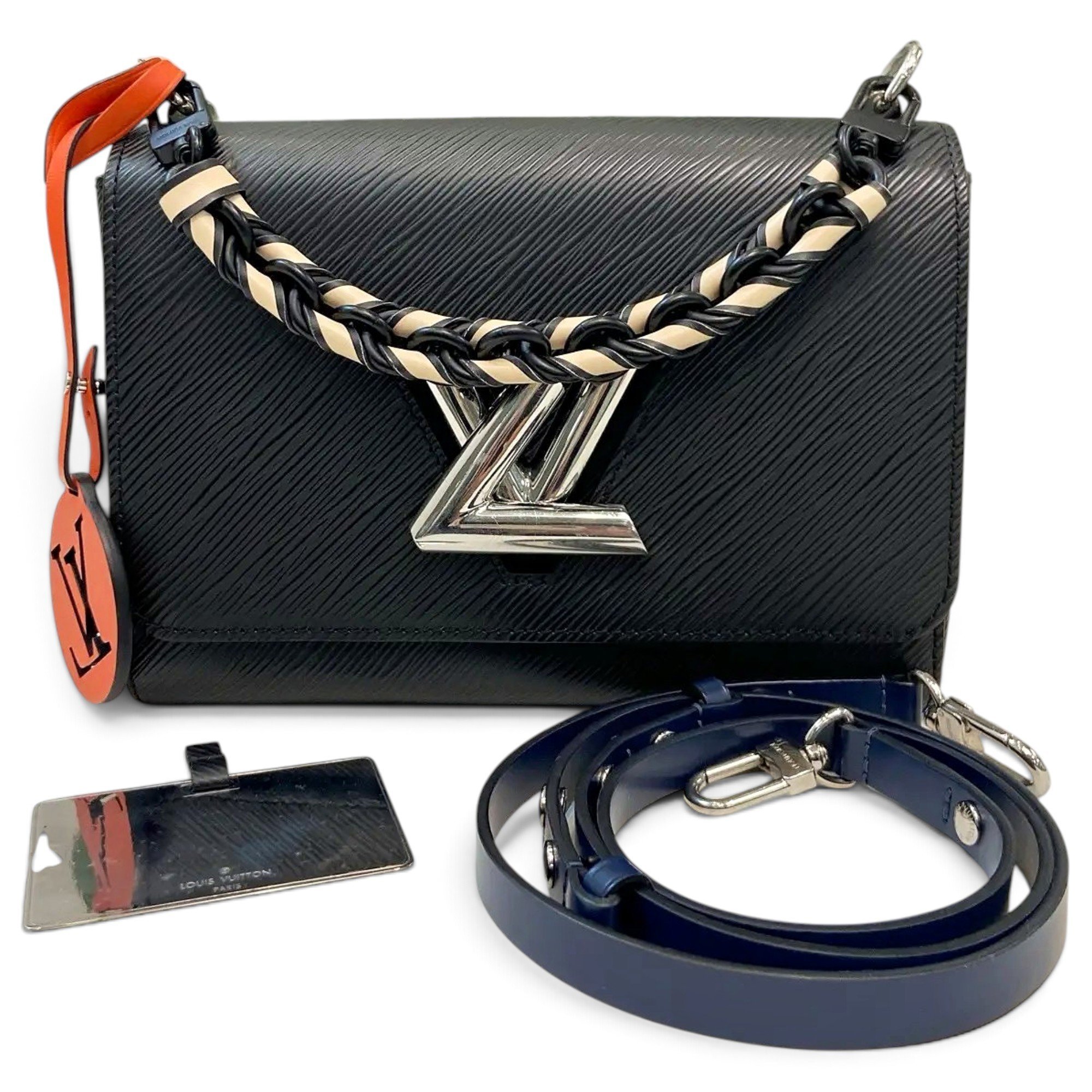 Twist Chain leather crossbody bag