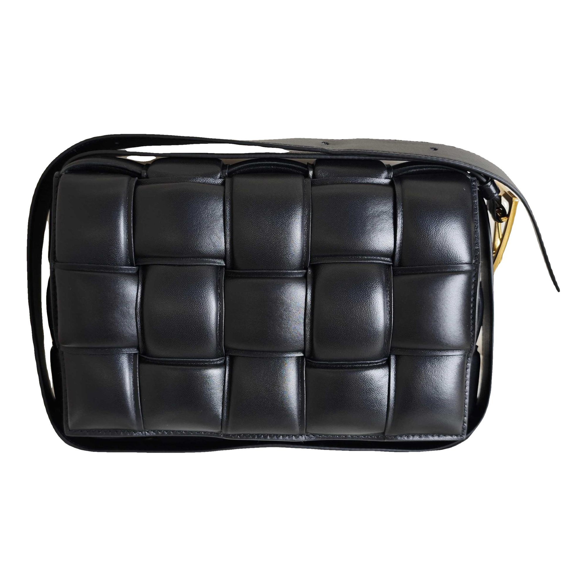 Cassette Padded leather handbag