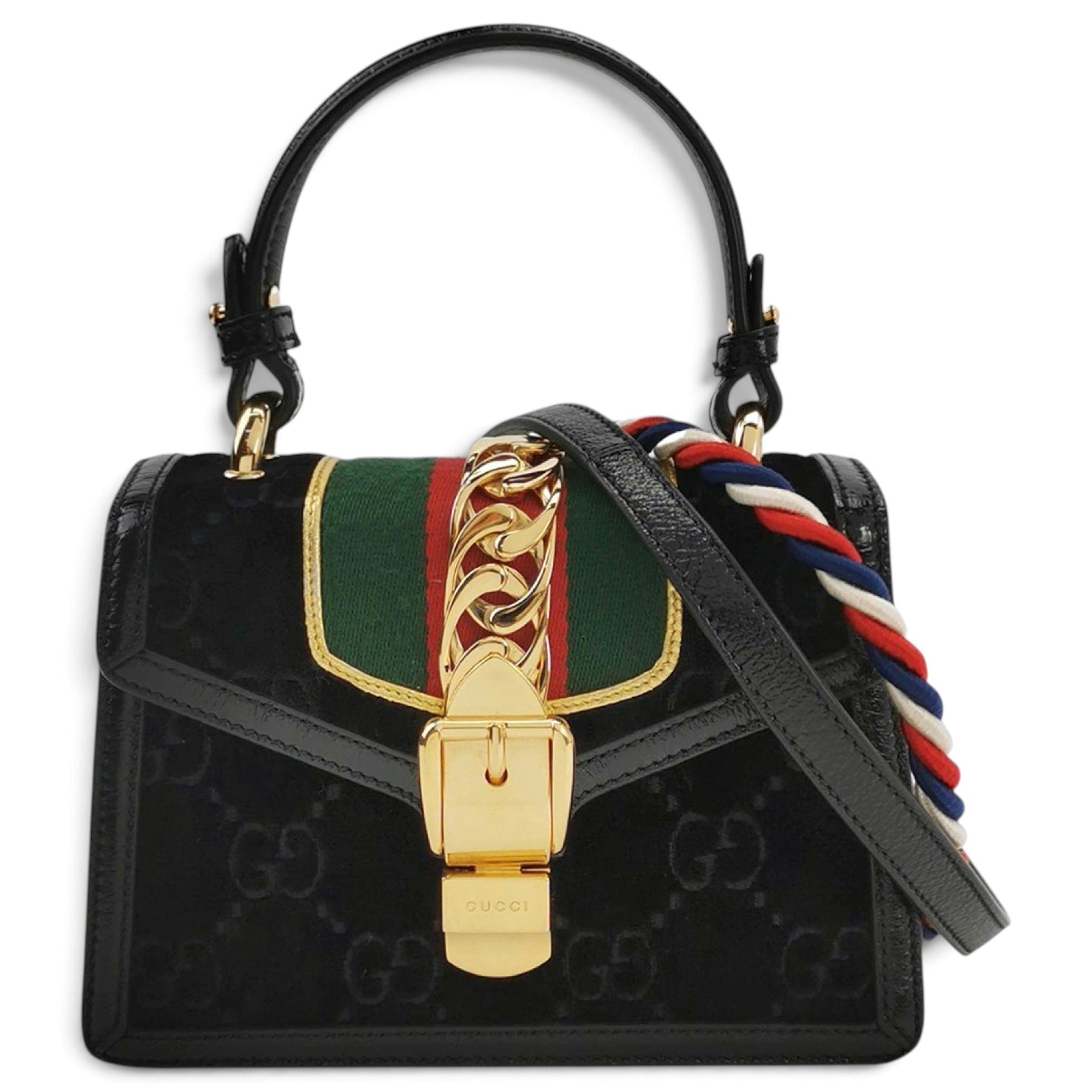 Sylvie velvet handbag