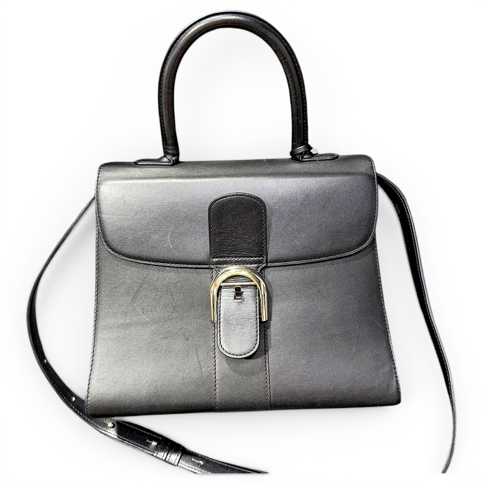 Brillant leather handbag