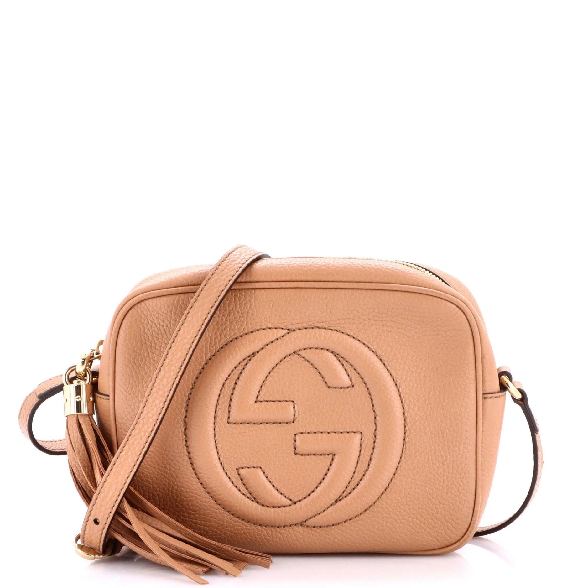Leather crossbody bag