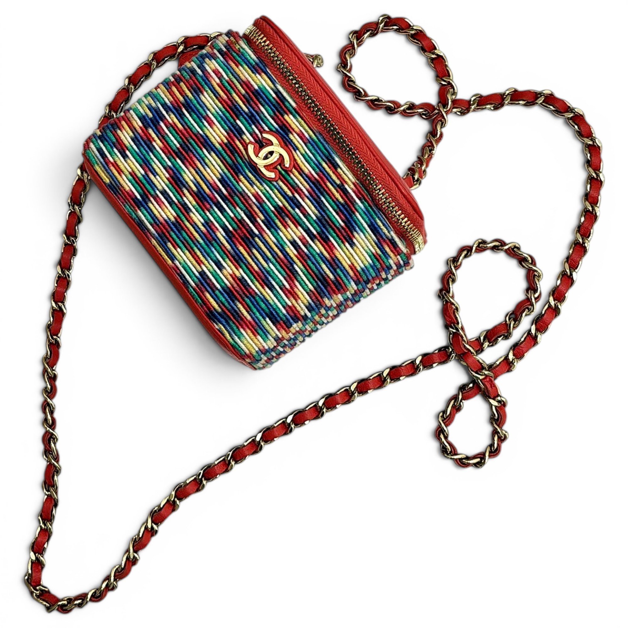 Vanity cloth handbag
