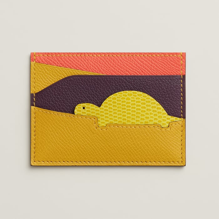 Warm Colors Histoire Naturelle Card Holder