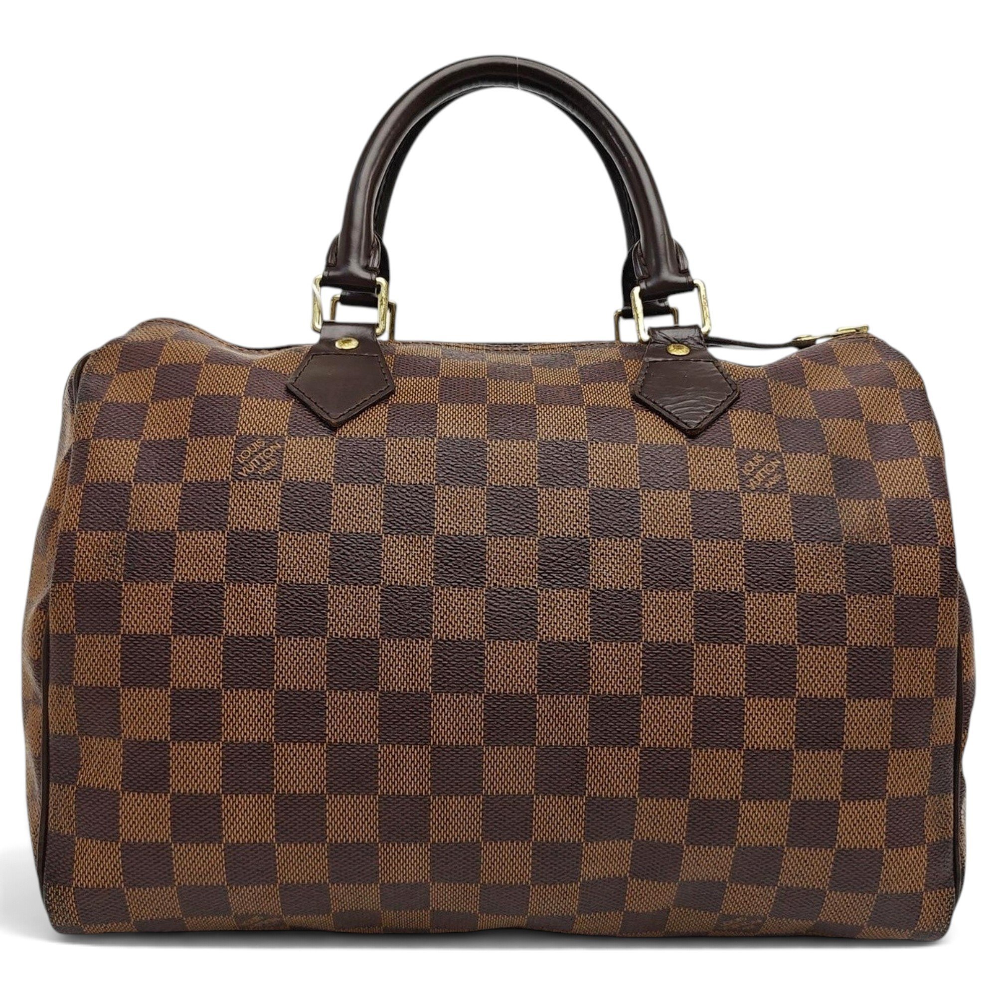 Louis Vuitton Nano Speedy / Mini HL leather handbag