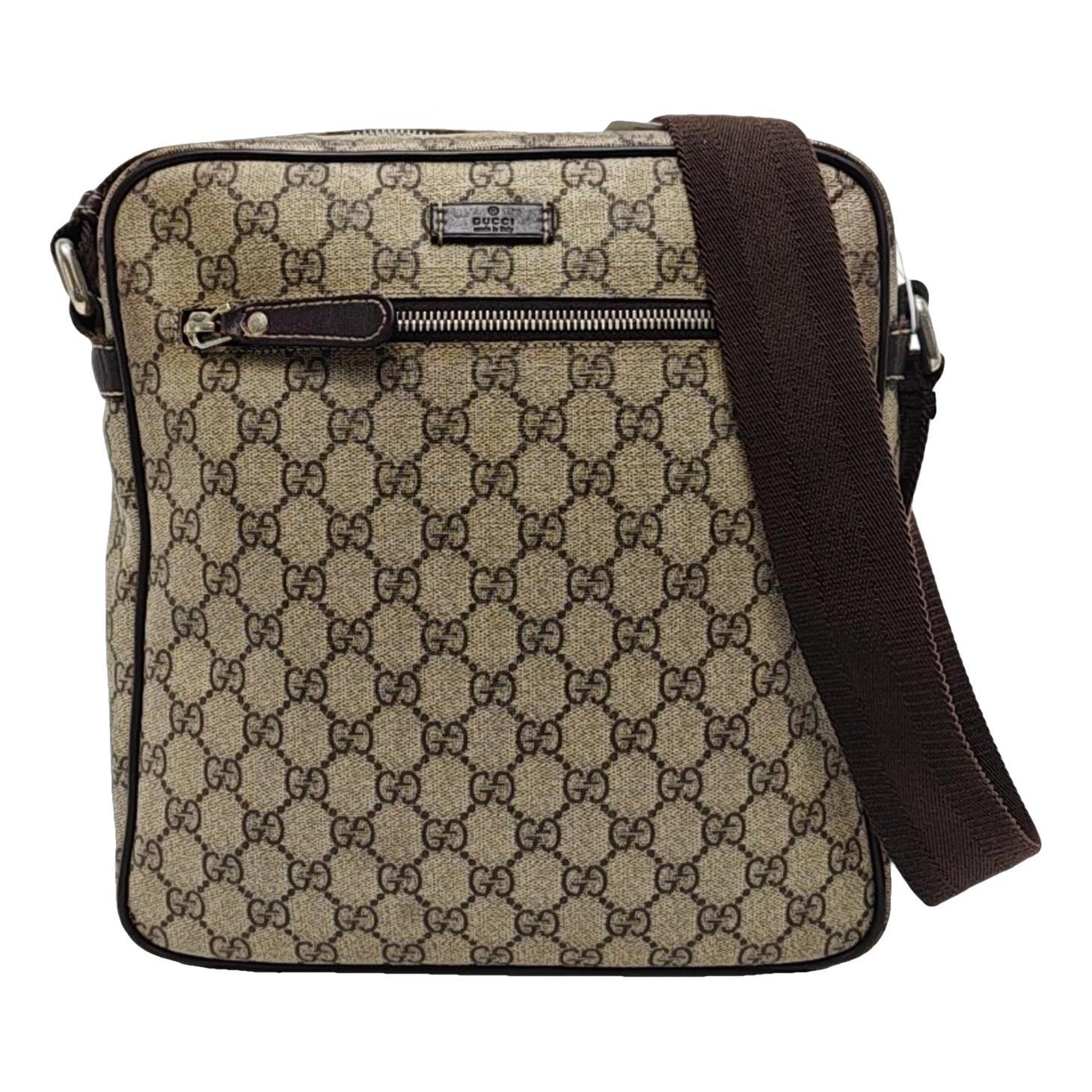 Ophidia GG Supreme leather handbag