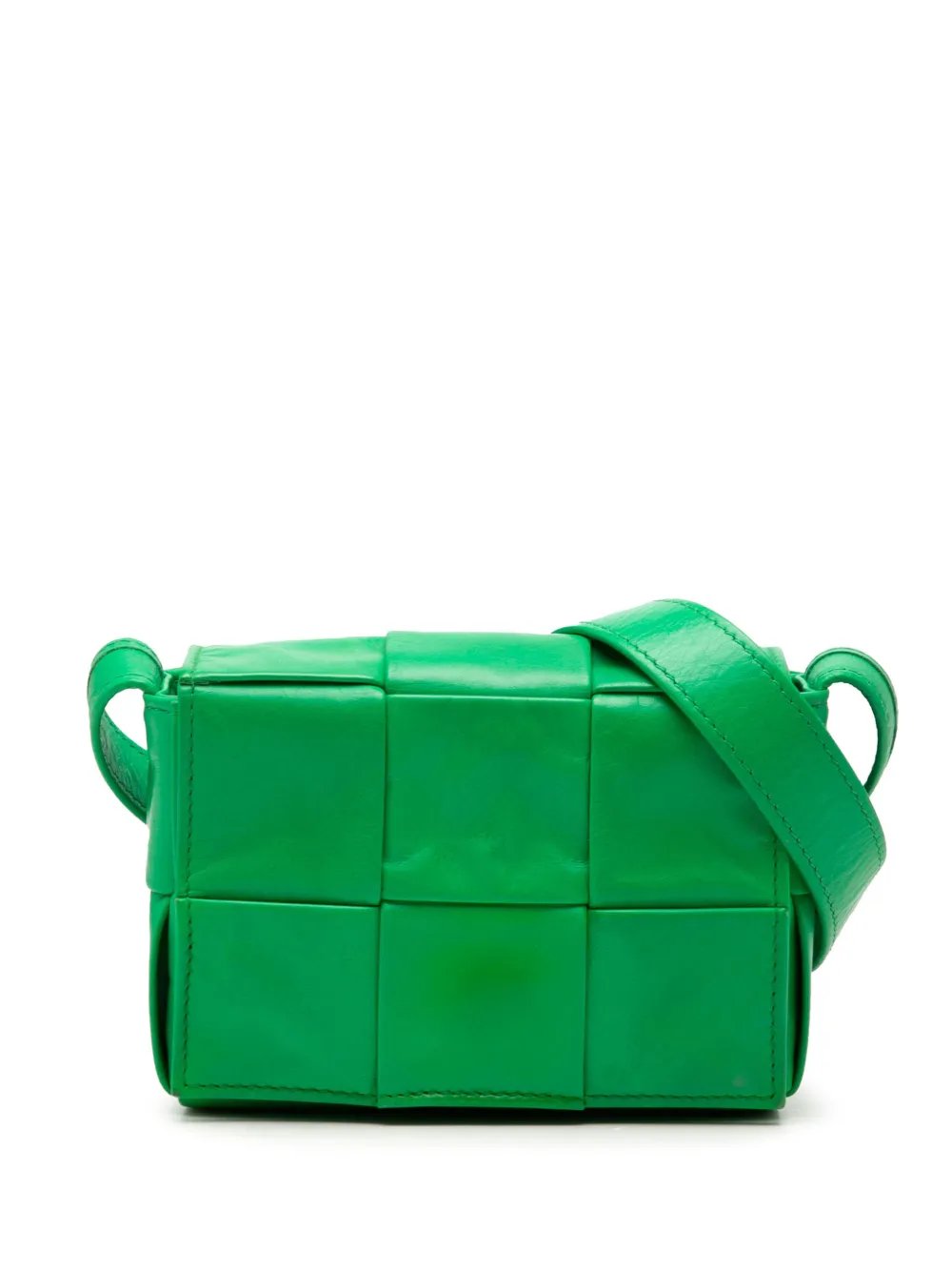 2012-2026 Candy Nappa Intrecciato Cassette crossbody bag