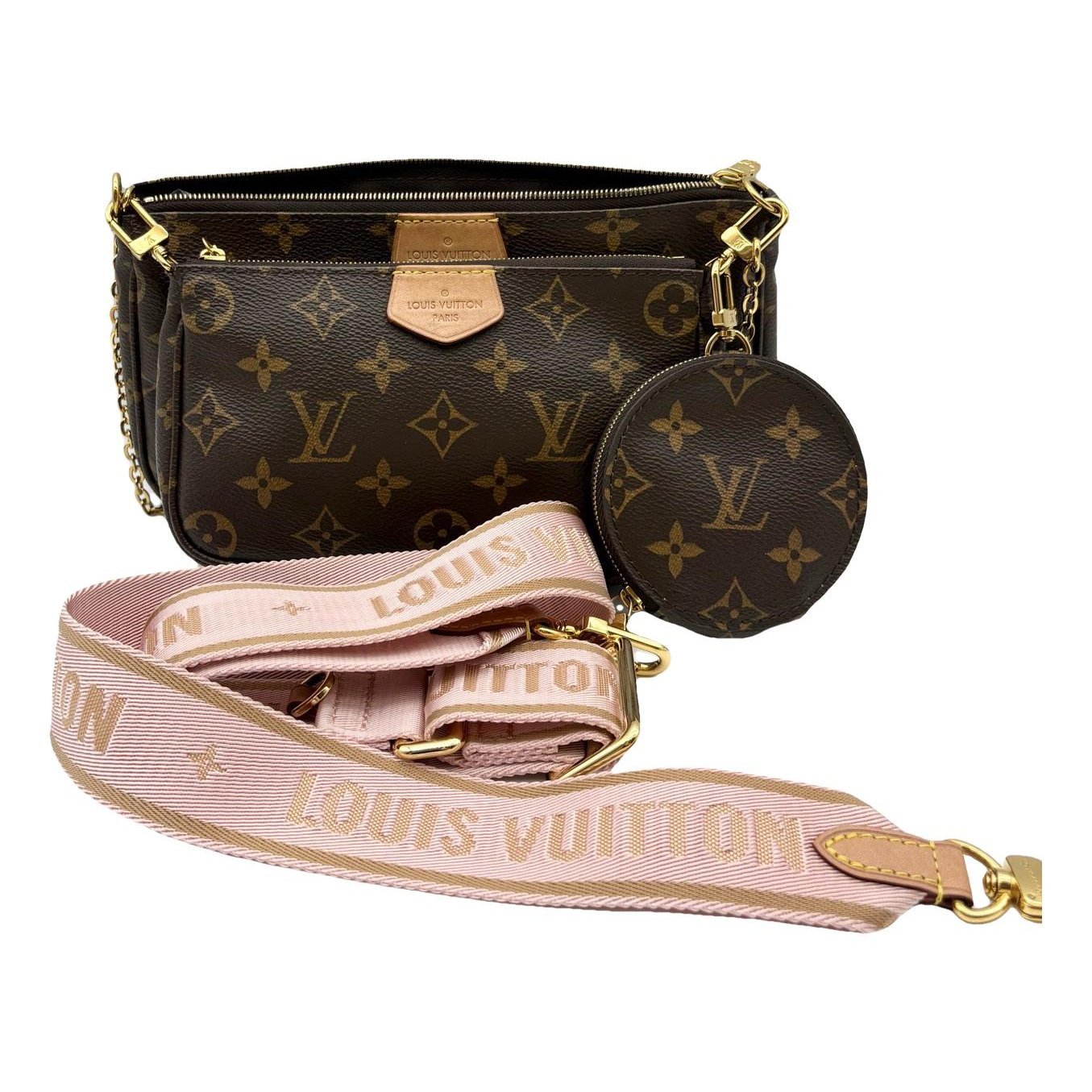 Multi Pochette Accessoires leather handbag