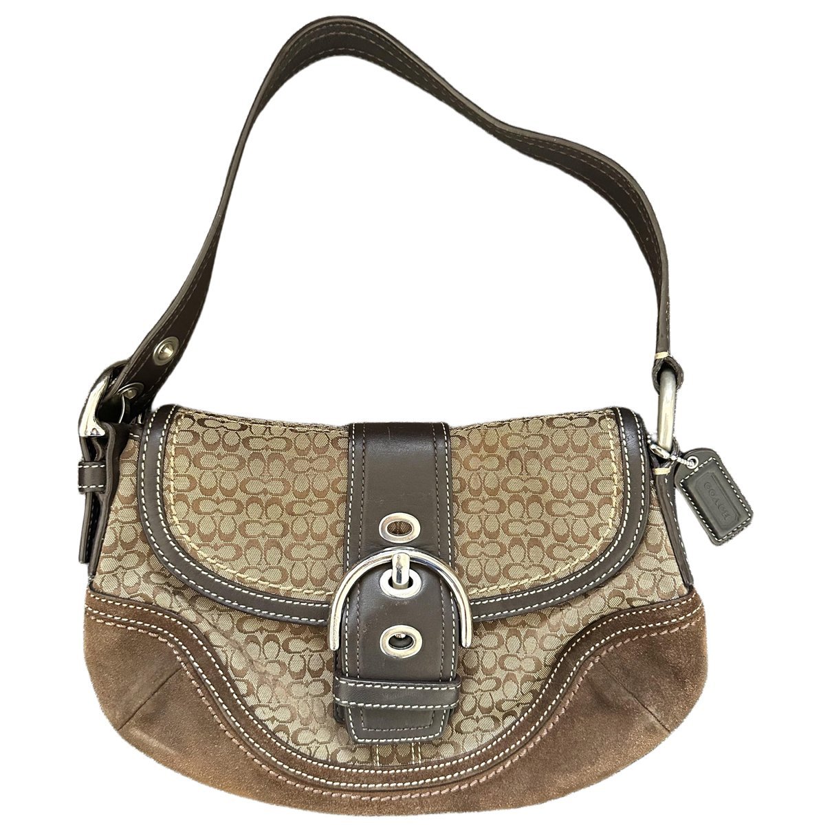 Signature Sufflette cloth handbag