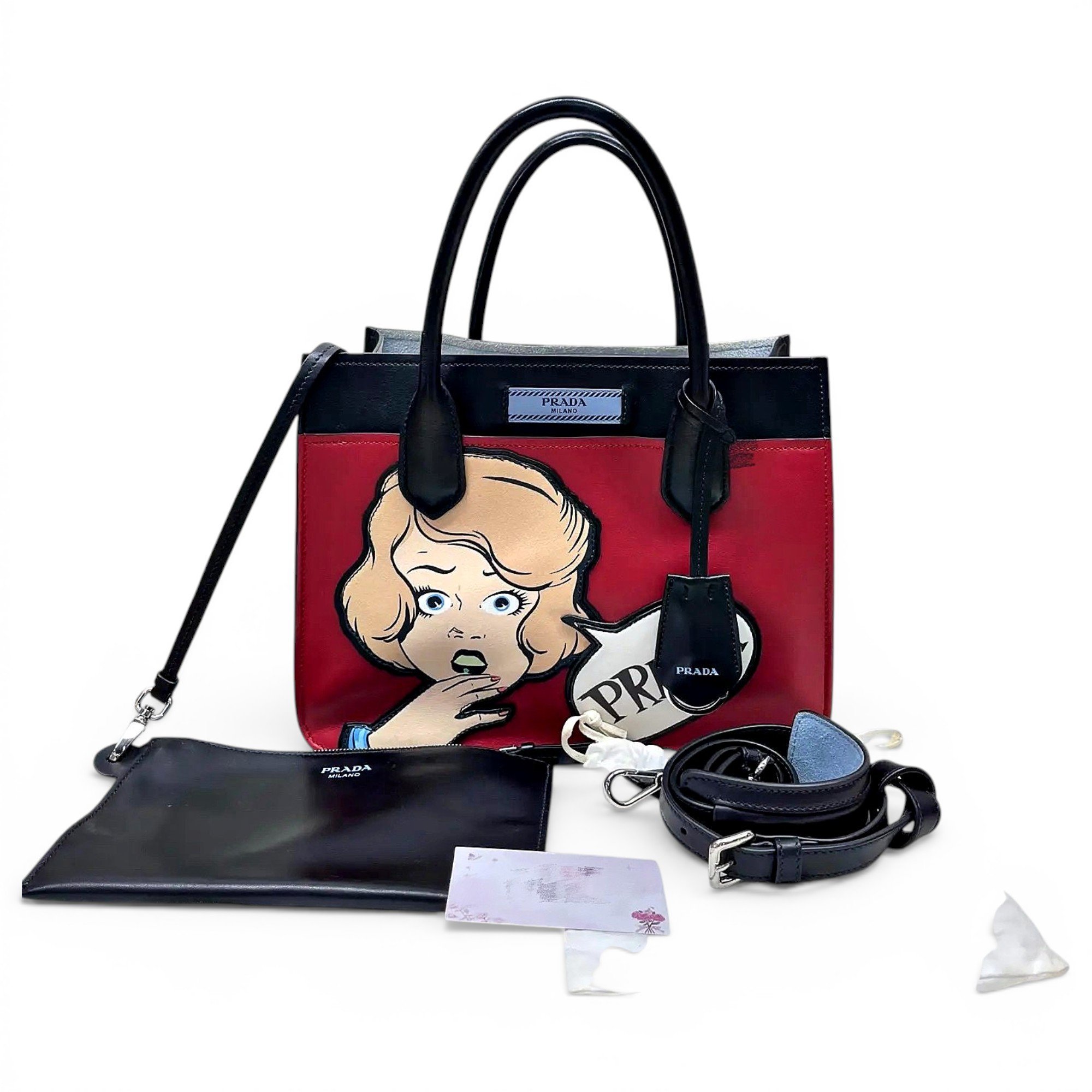 Galleria leather handbag