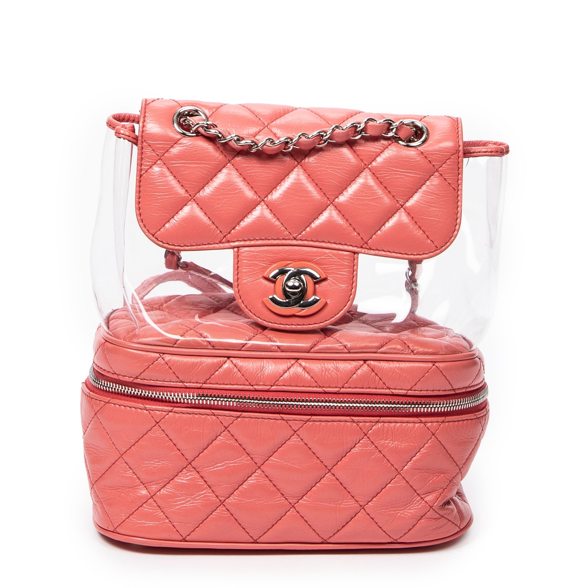 Leather backpack