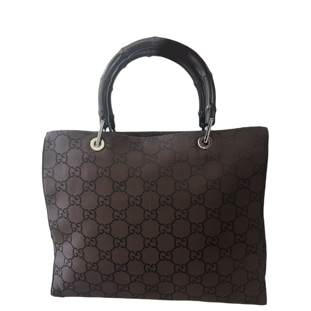 Vintage Bamboo cloth tote