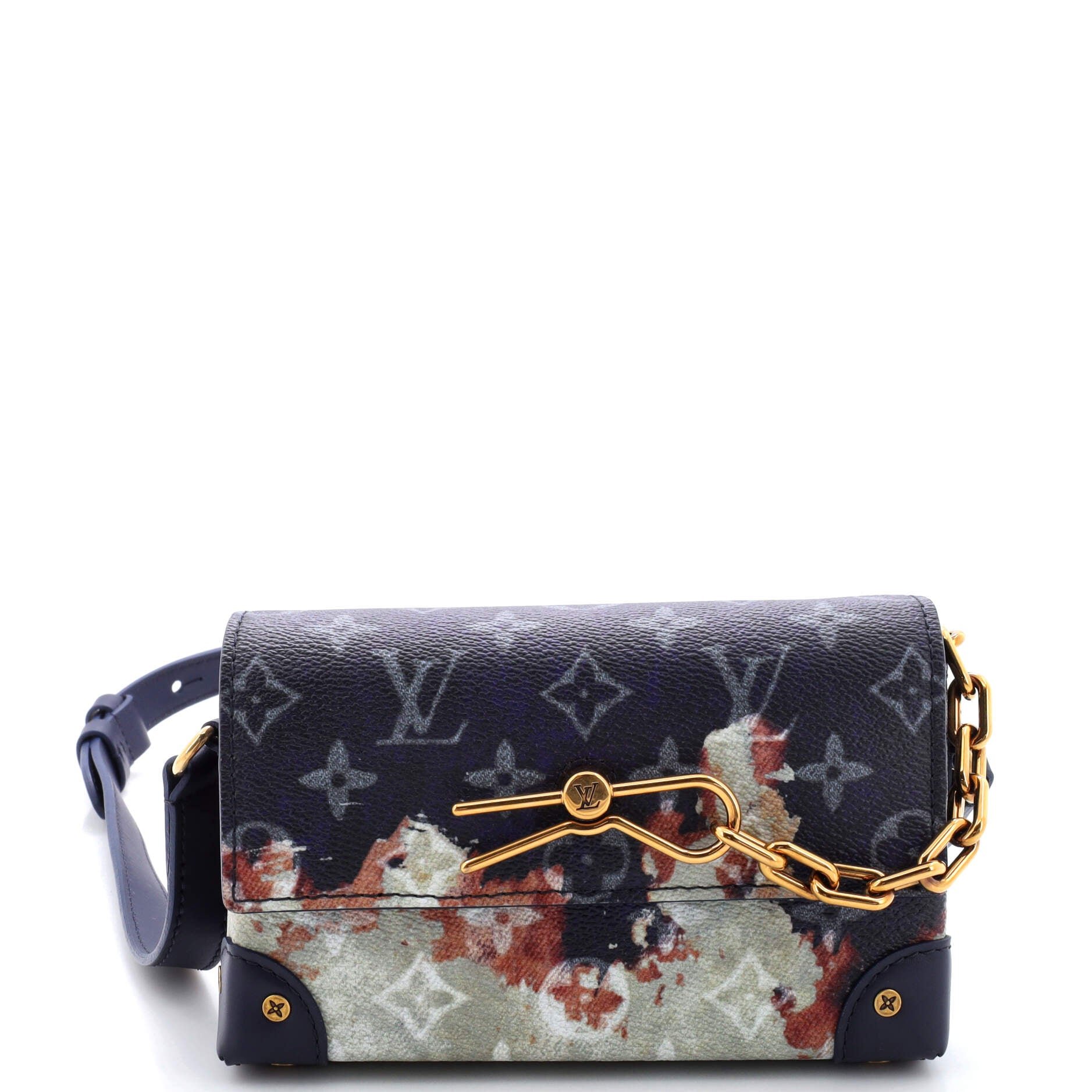 Louis Vuitton Steamer Wearable Wallet Monogram Bleach Canvas