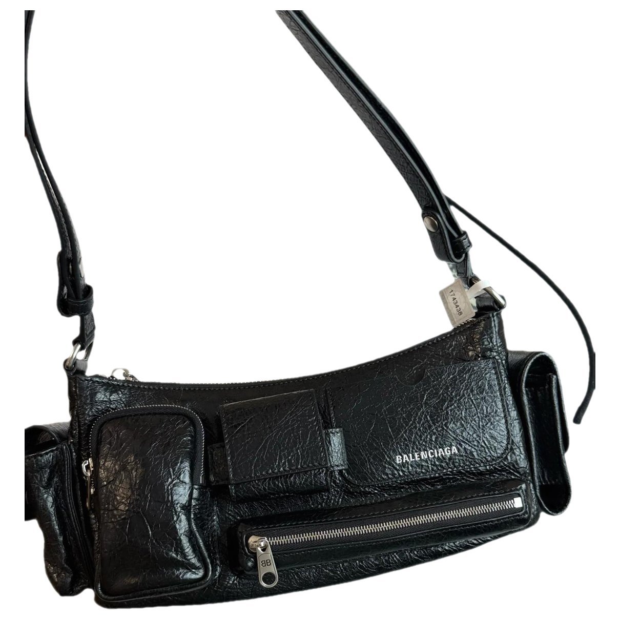 Leather crossbody bag