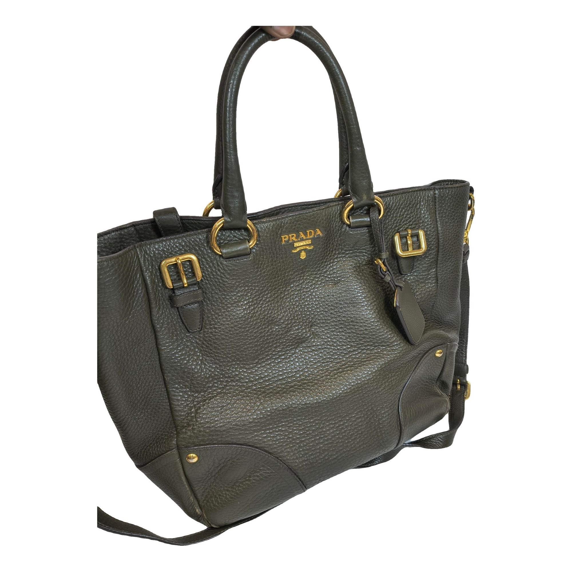 Leather handbag