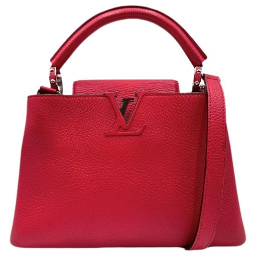 Capucines leather crossbody bag