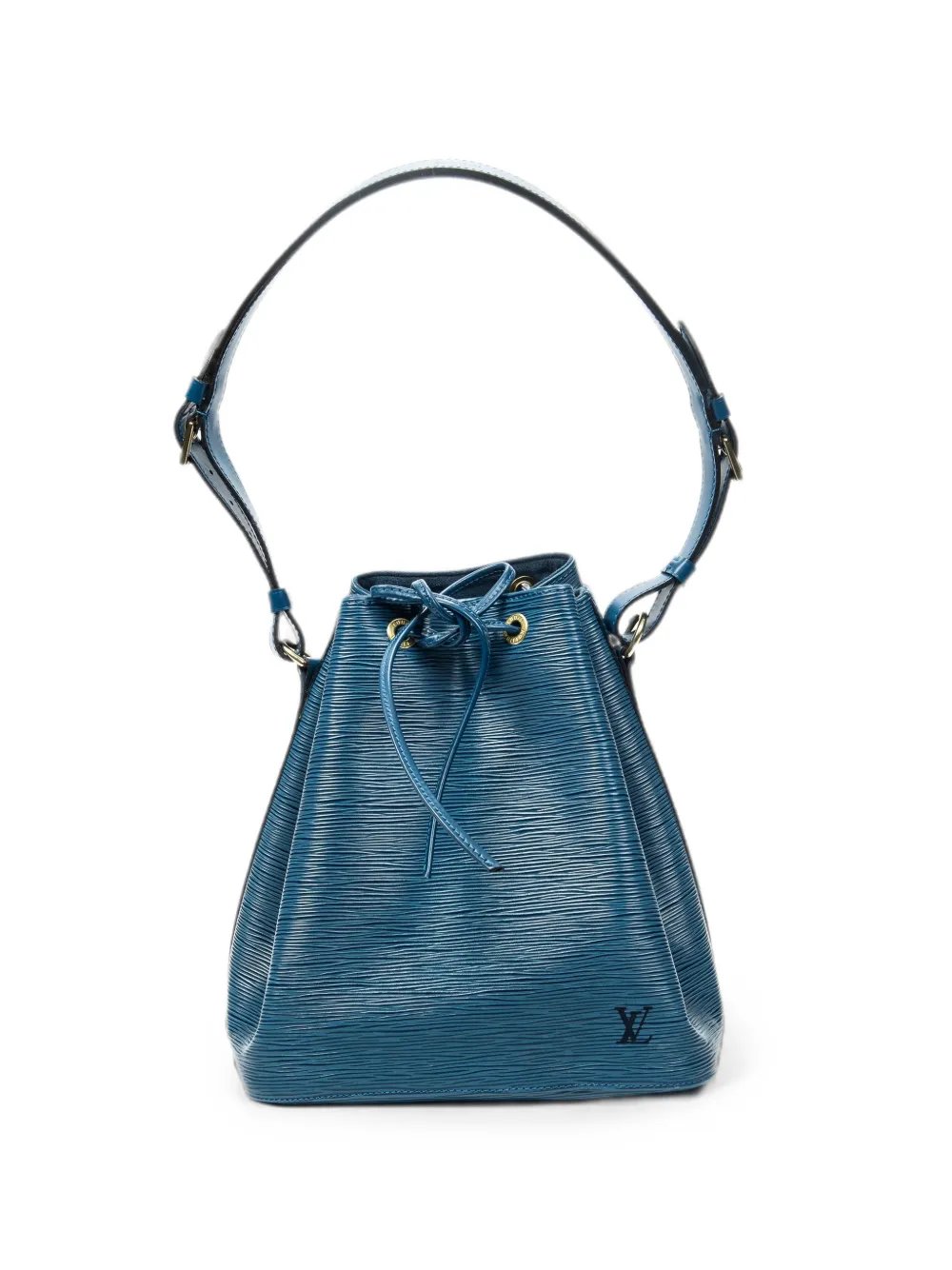 PM Noe Épi-leather shoulder bag
