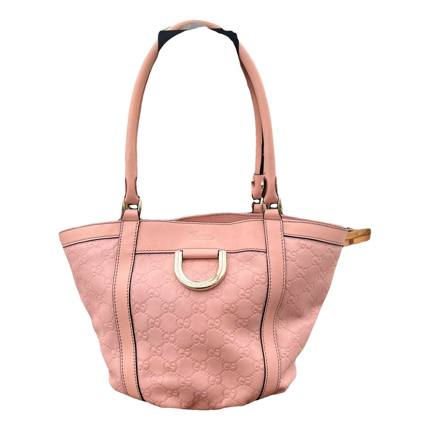D-Ring leather handbag