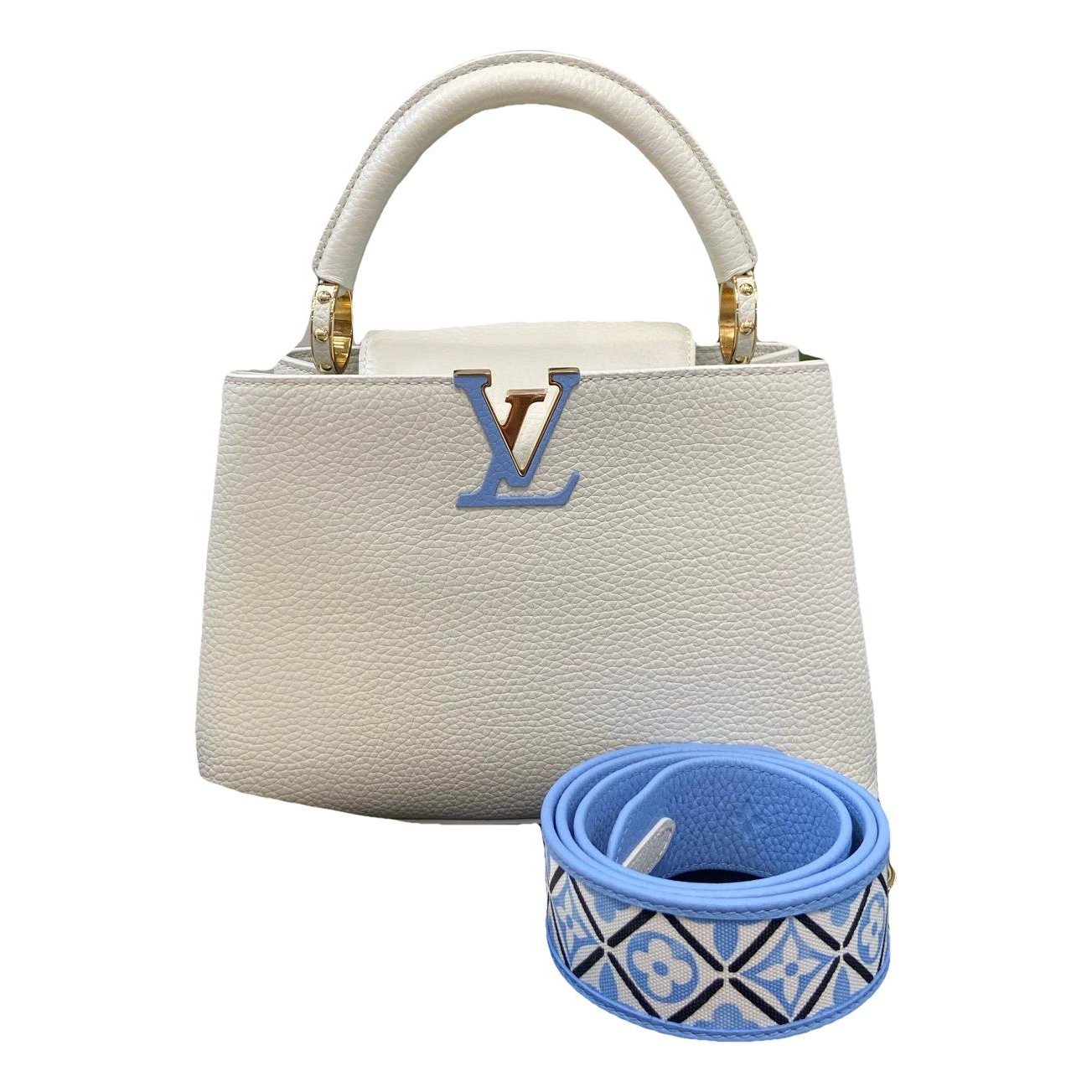 Capucines leather handbag