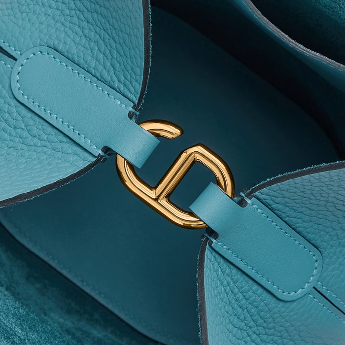 New Bleu Jean Bolsa Hermès In-the-loop 18 Stitch