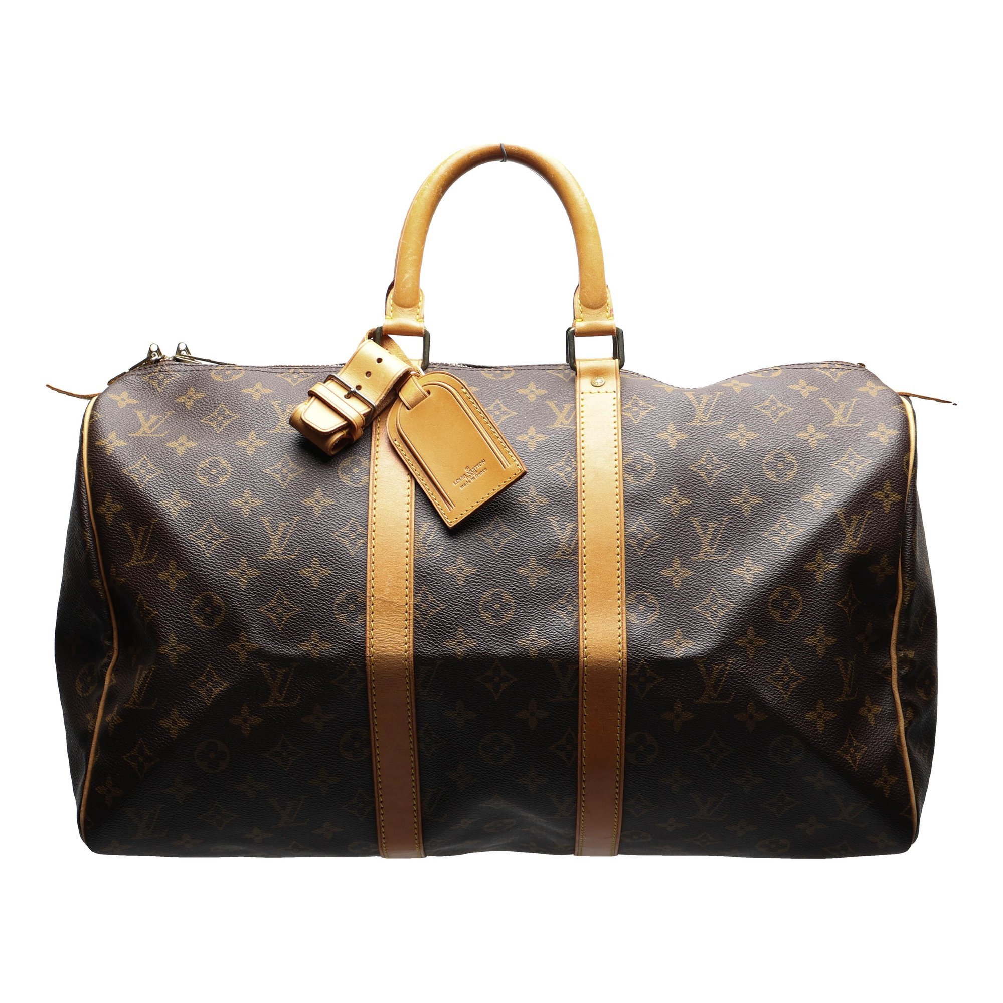 Keepall leather 24h bag