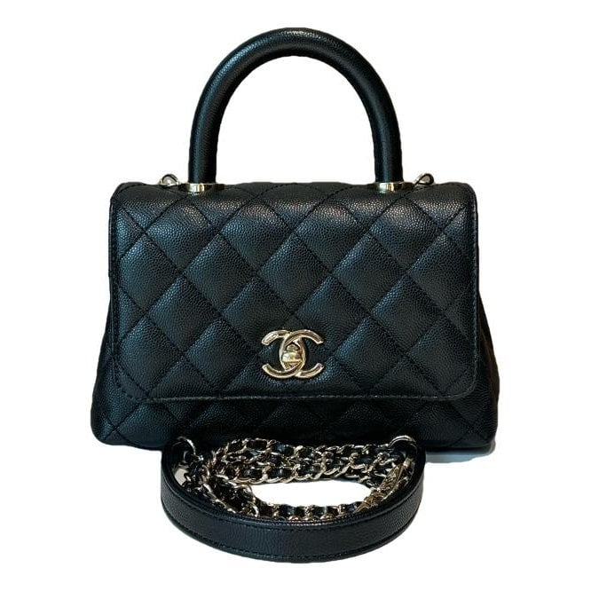 Coco Handle leather crossbody bag