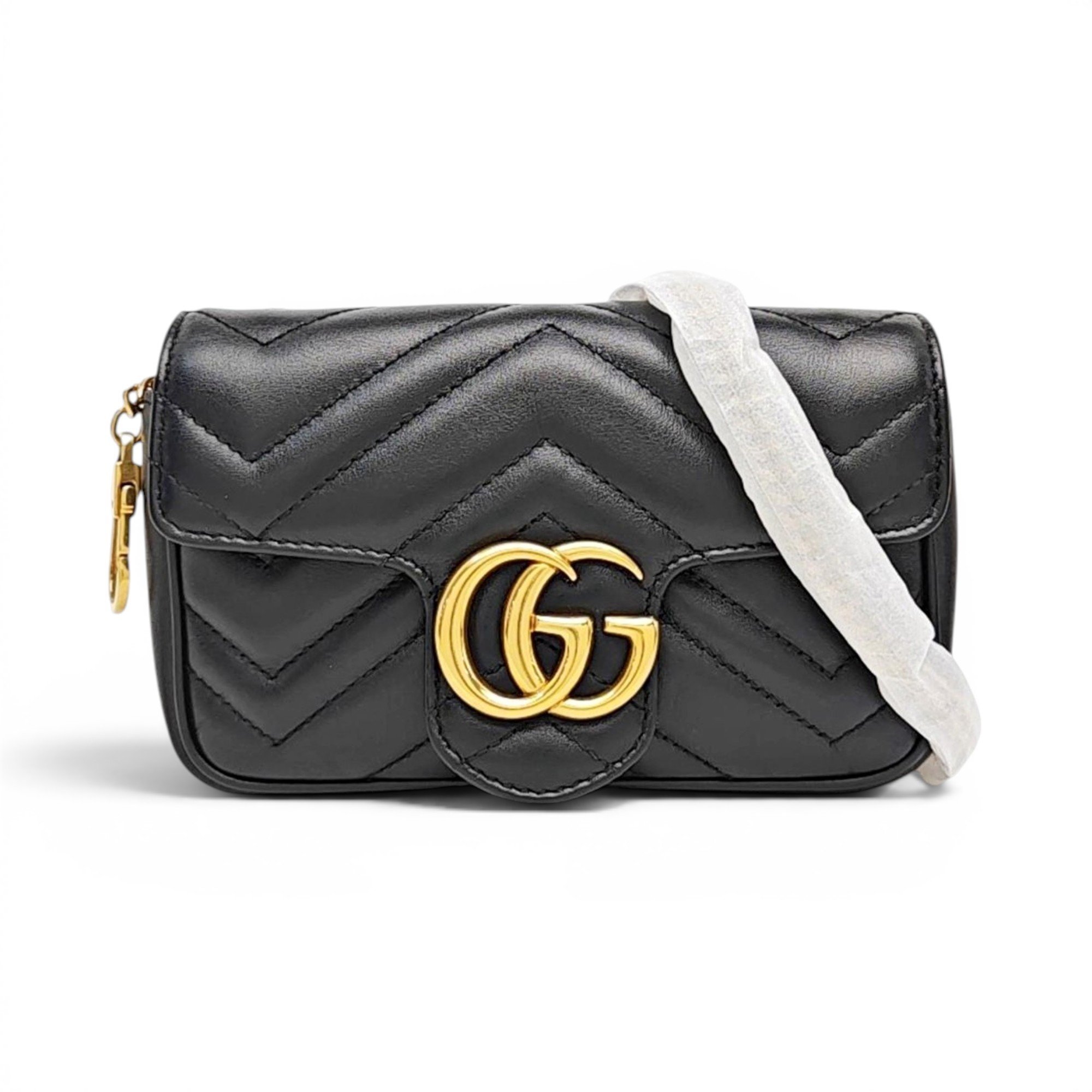 GG Marmont Flap leather handbag