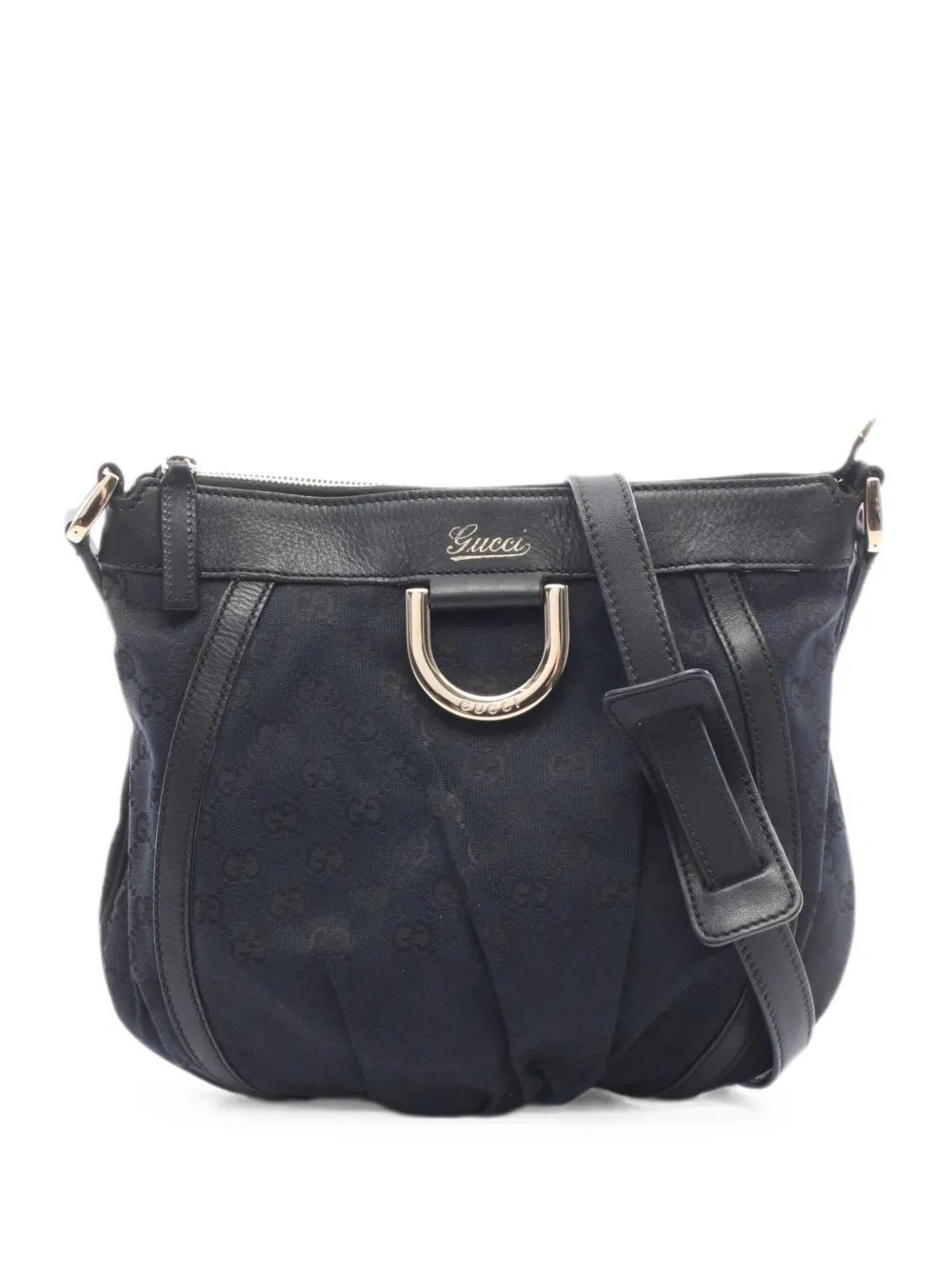 2000s Abby GG canvas shoulder bag