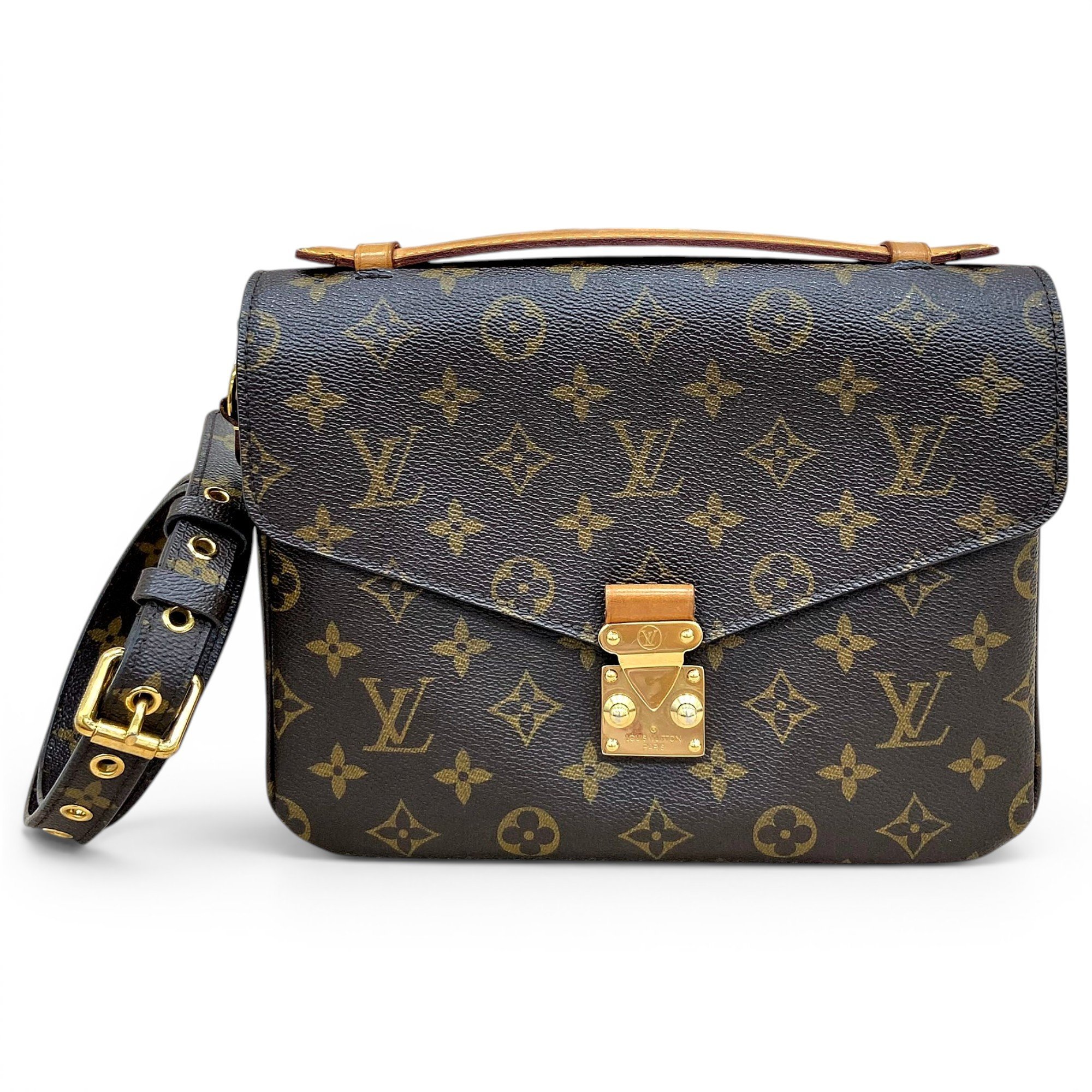 Metis leather handbag